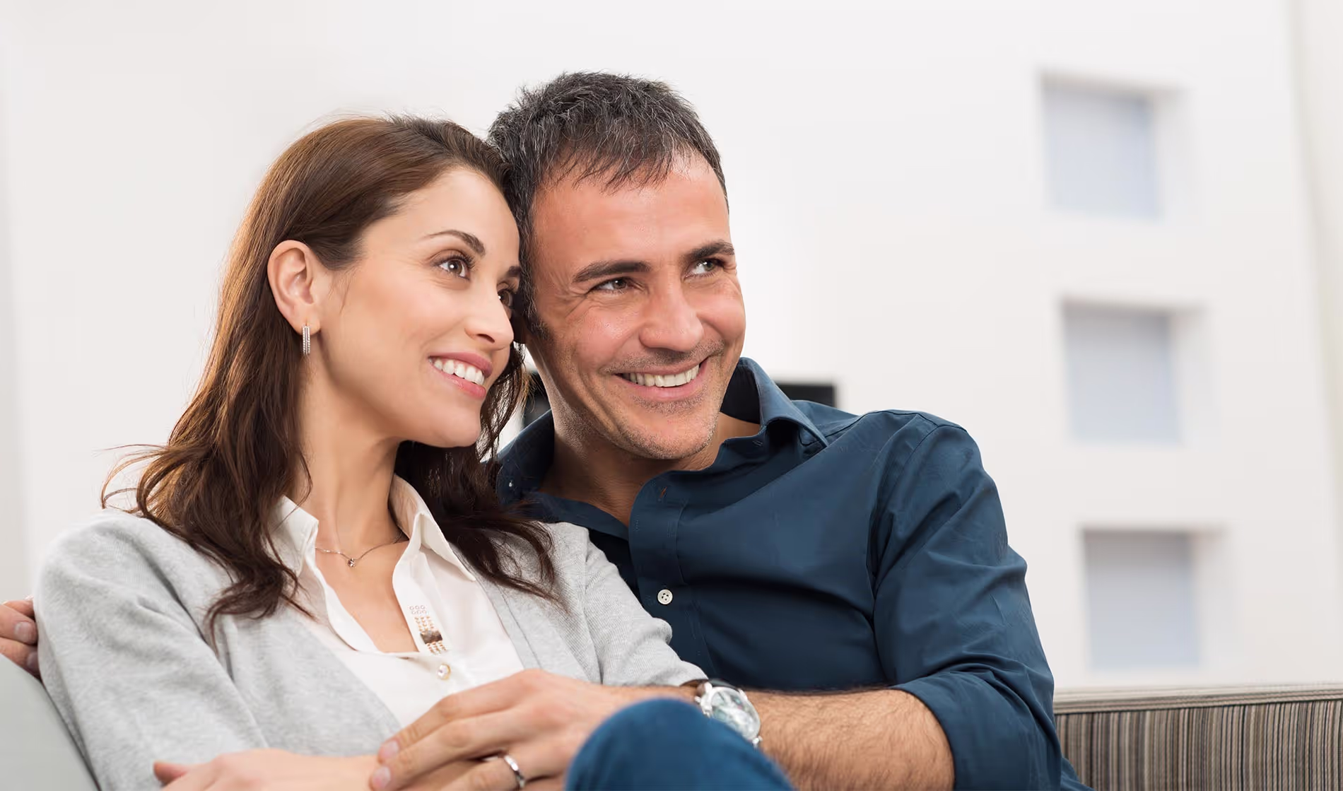 couple looking at infertility treatment options