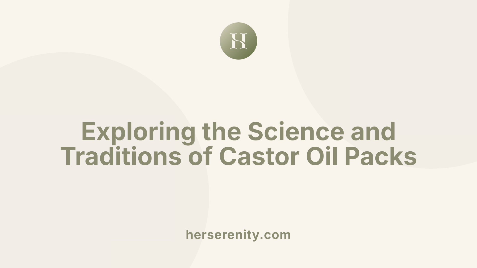 Exploring the Science and Traditions of Castor Oil Packs