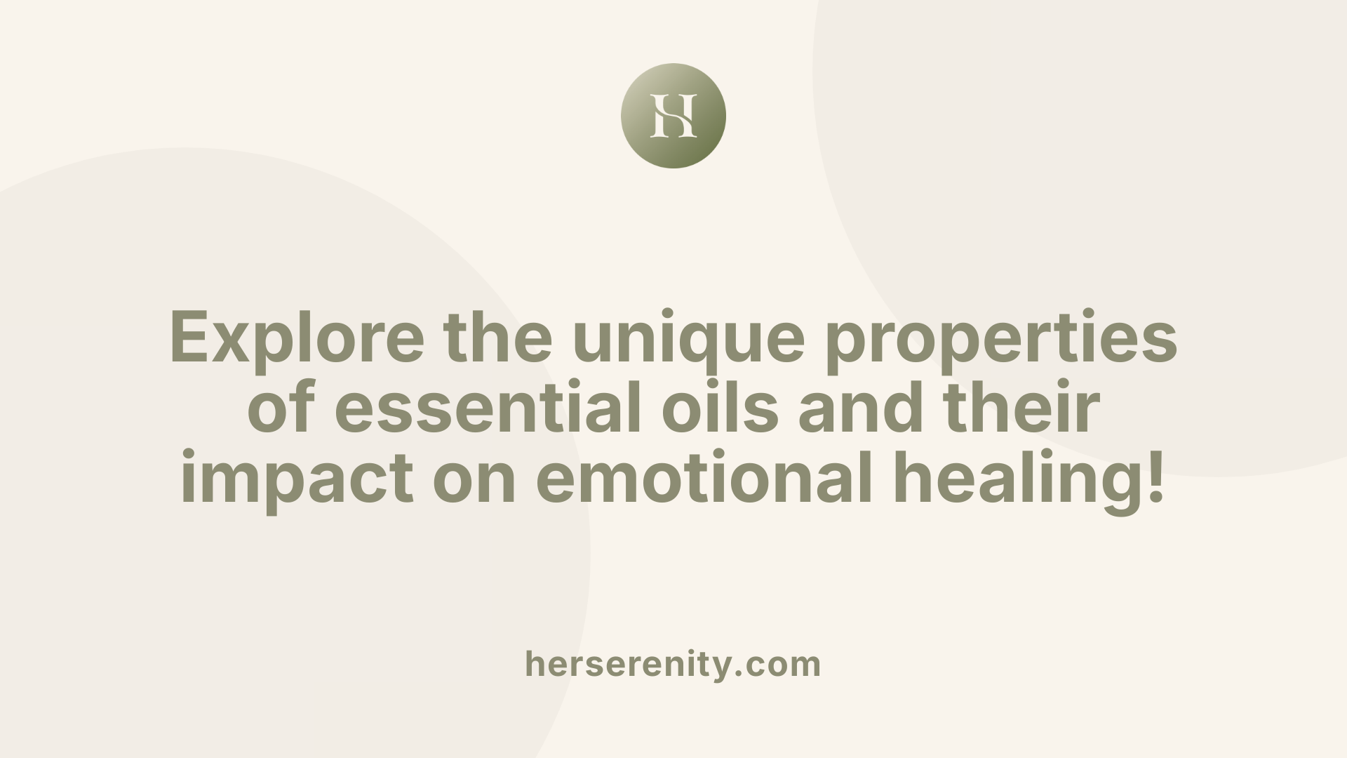 Explore the unique properties of essential oils and their impact on emotional healing!