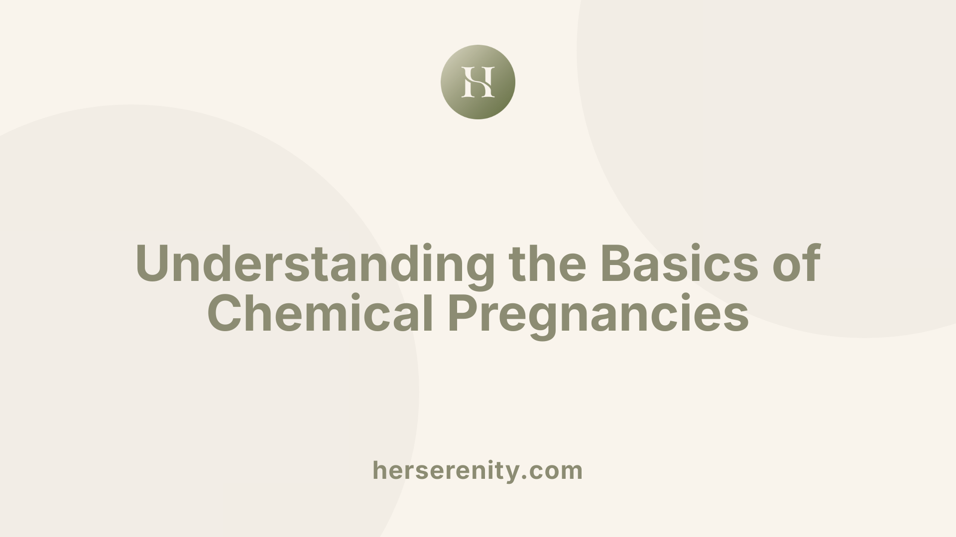 Understanding the Basics of Chemical Pregnancies
