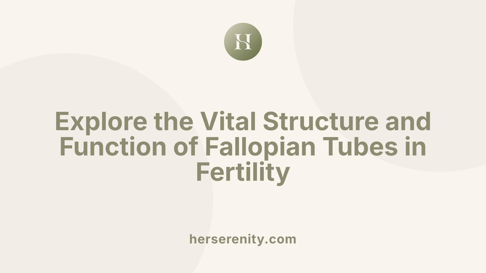 Explore the Vital Structure and Function of Fallopian Tubes in Fertility