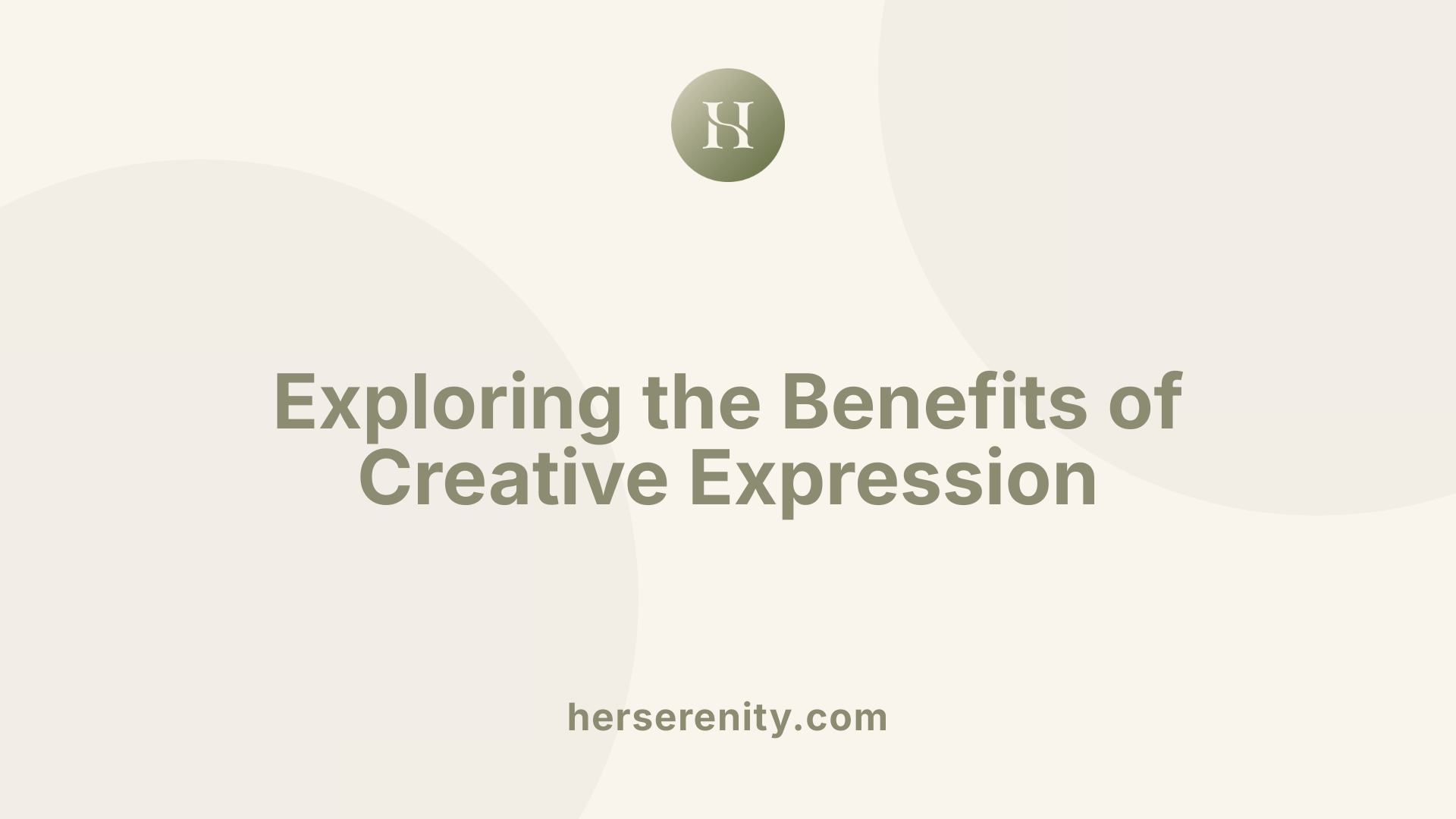 Exploring the Benefits of Creative Expression