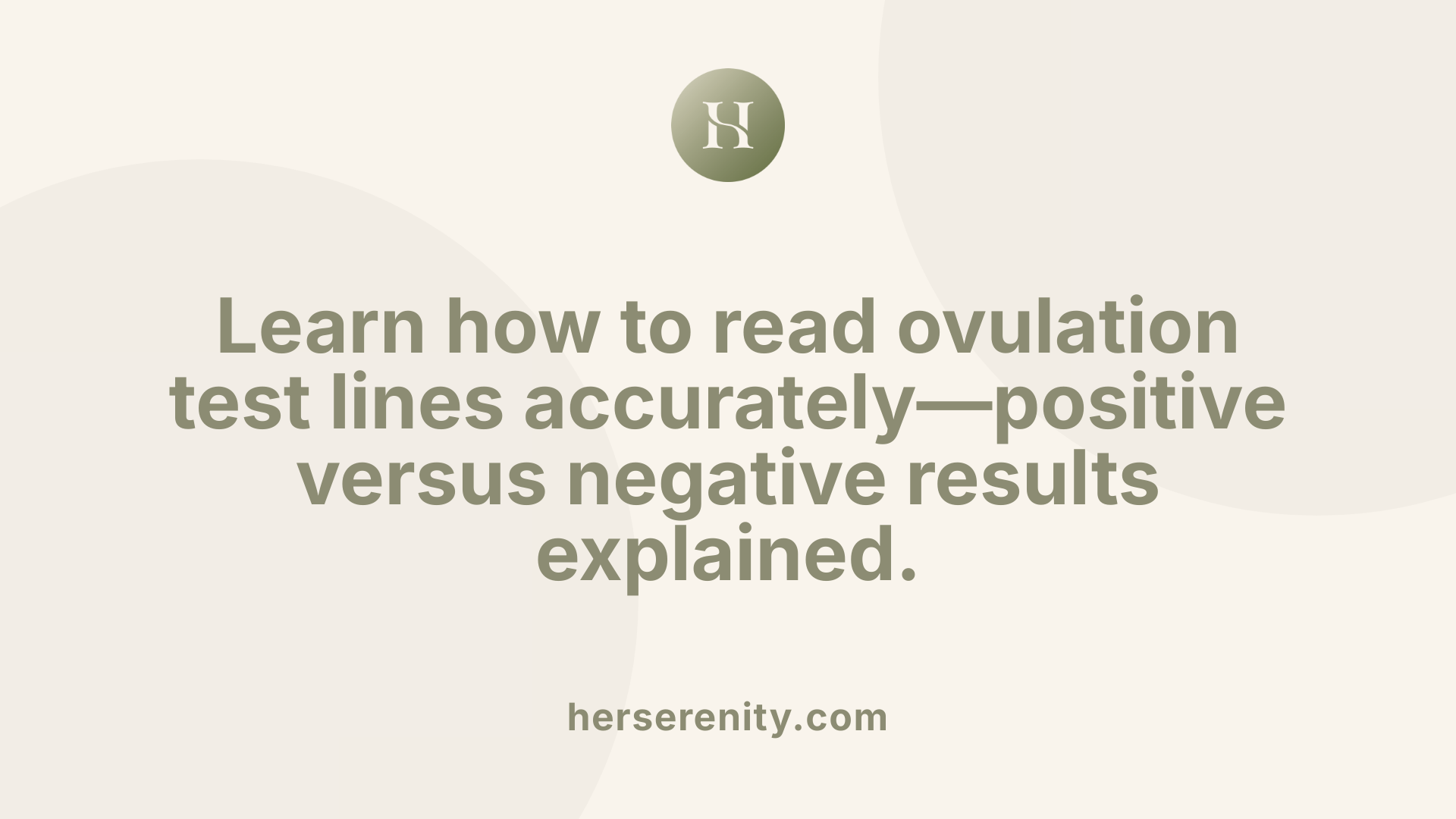 Learn how to read ovulation test lines accurately—positive versus negative results explained.