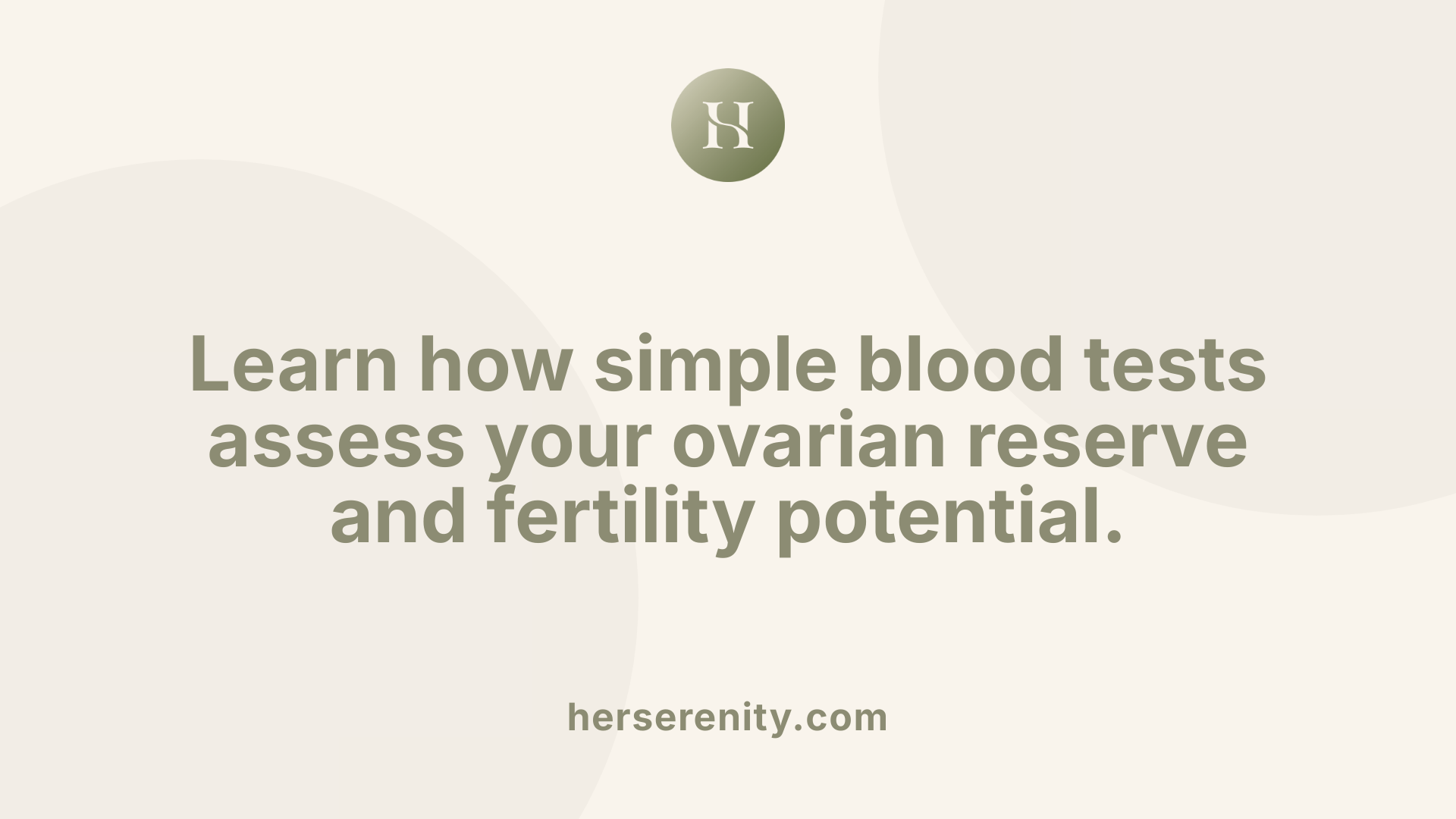 Learn how simple blood tests assess your ovarian reserve and fertility potential.