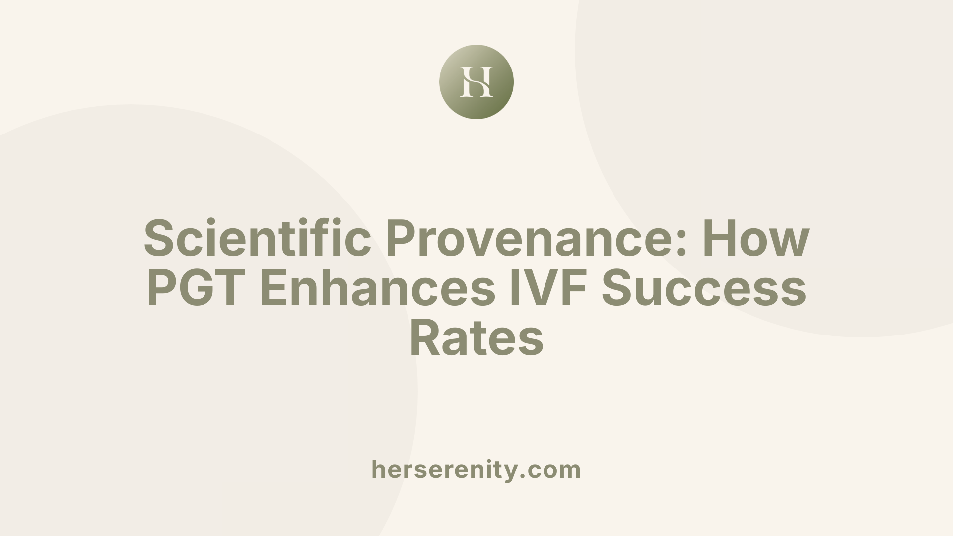 Scientific Provenance: How PGT Enhances IVF Success Rates
