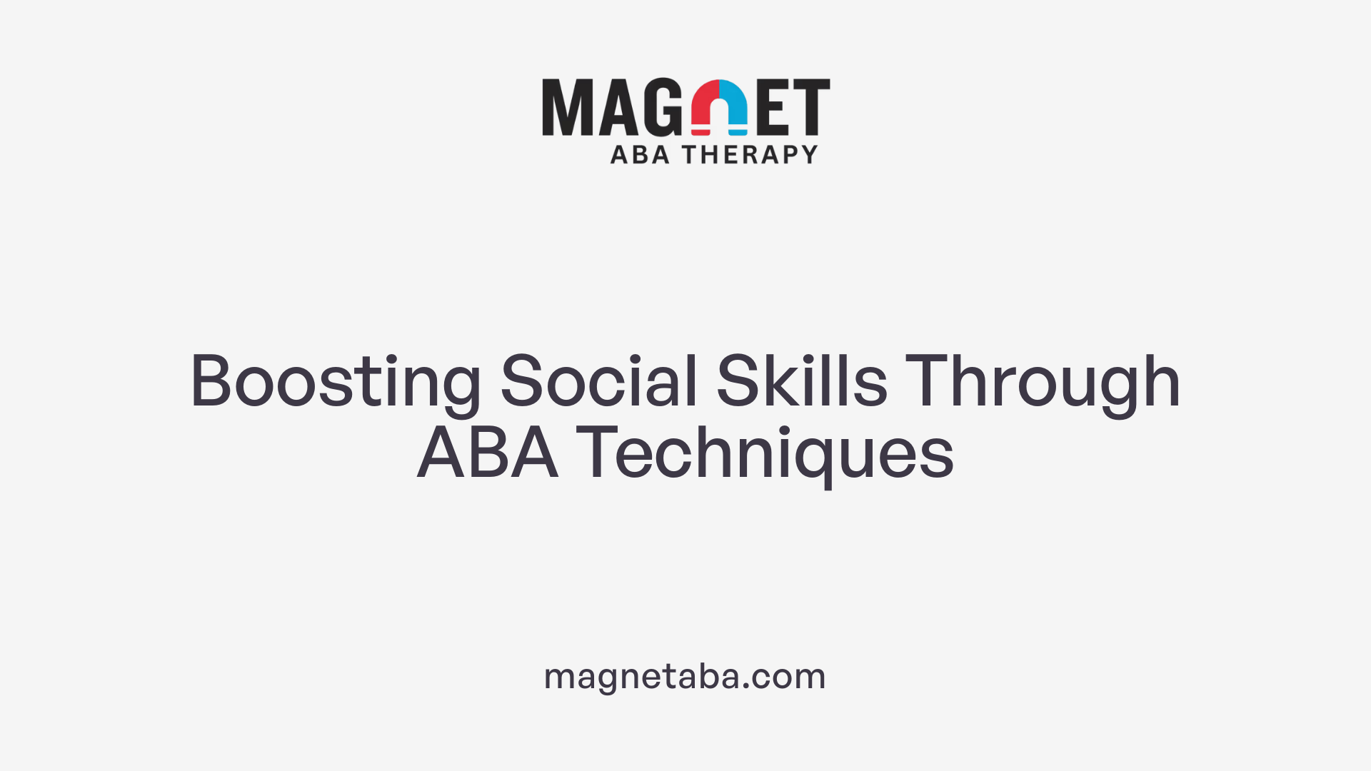 Boosting Social Skills Through ABA Techniques
