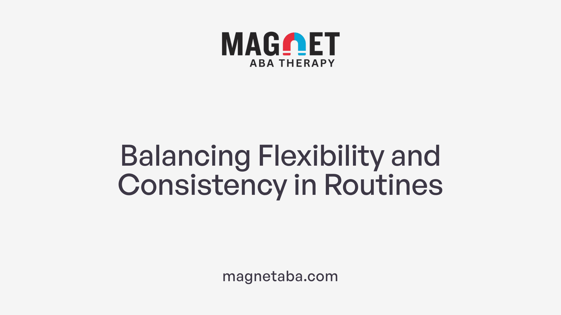 Balancing Flexibility and Consistency in Routines