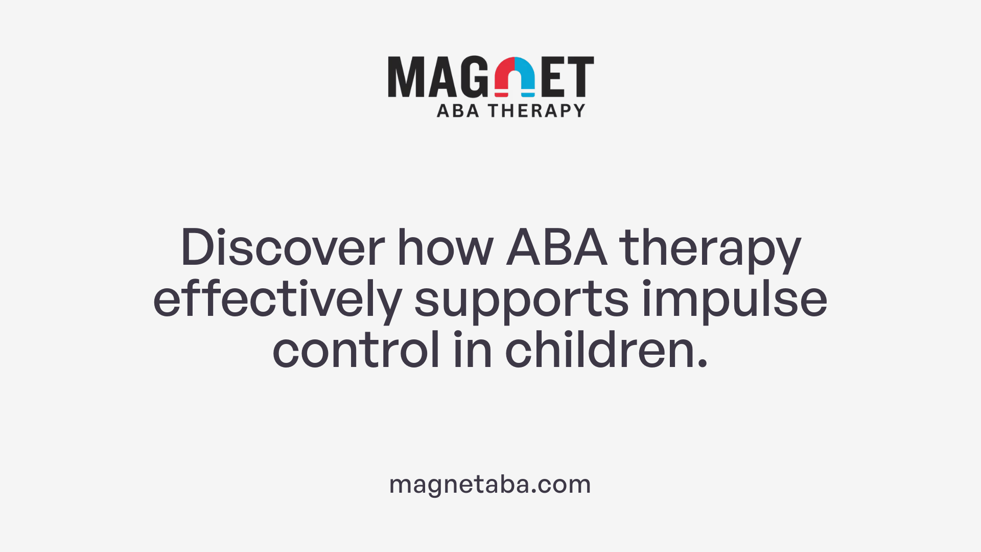 Discover how ABA therapy effectively supports impulse control in children.