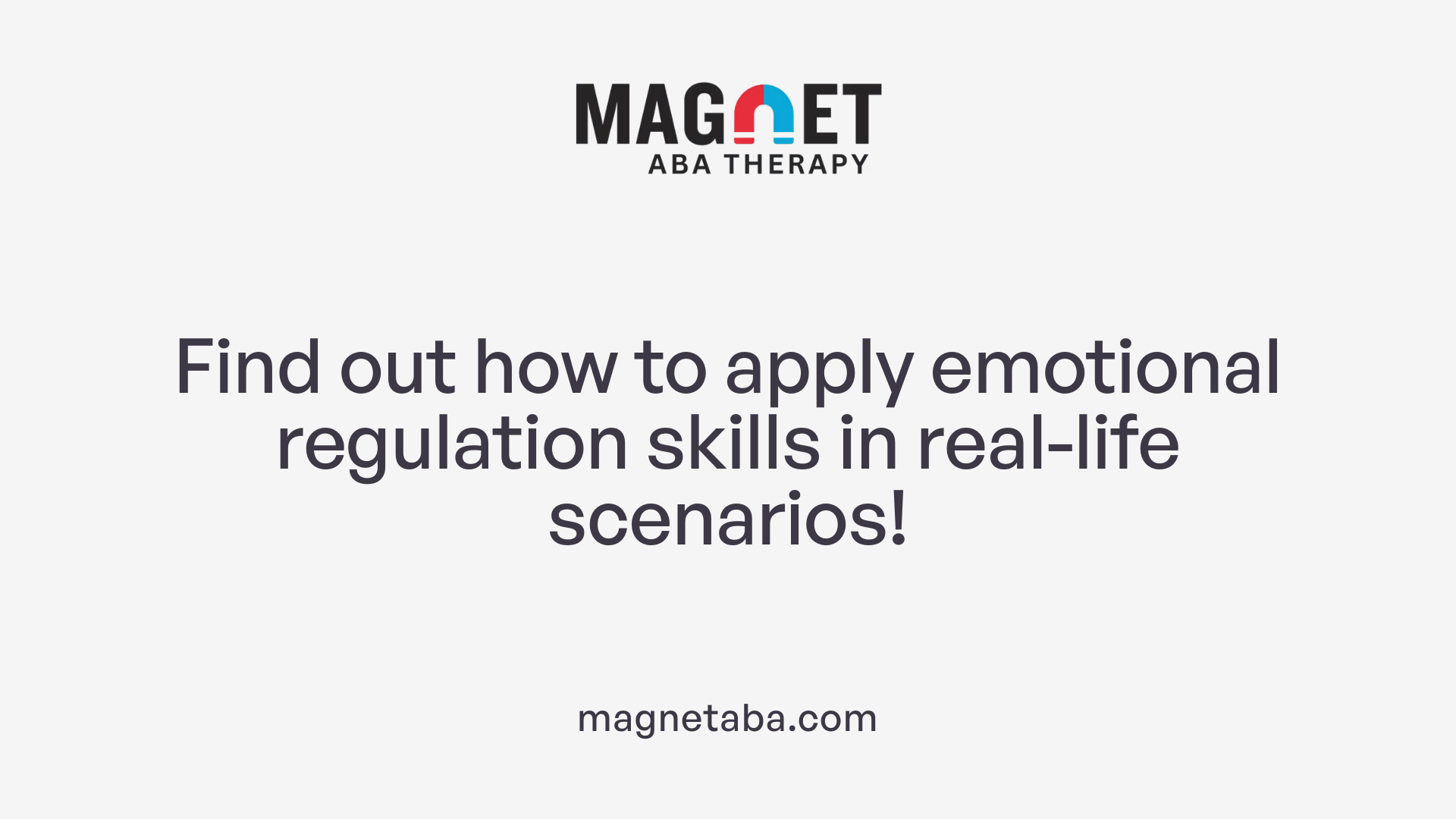 Find out how to apply emotional regulation skills in real-life scenarios!