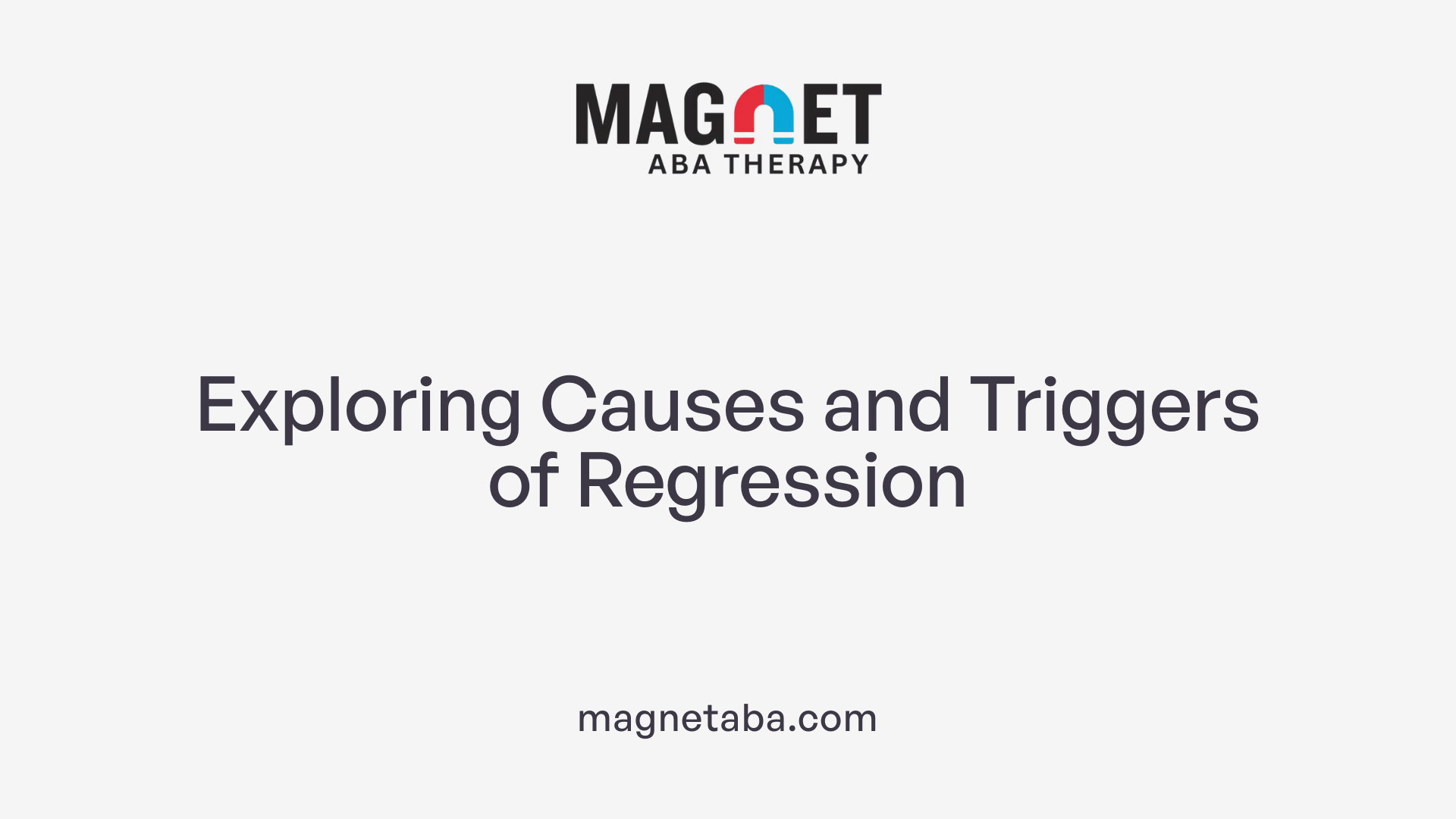 Exploring Causes and Triggers of Regression