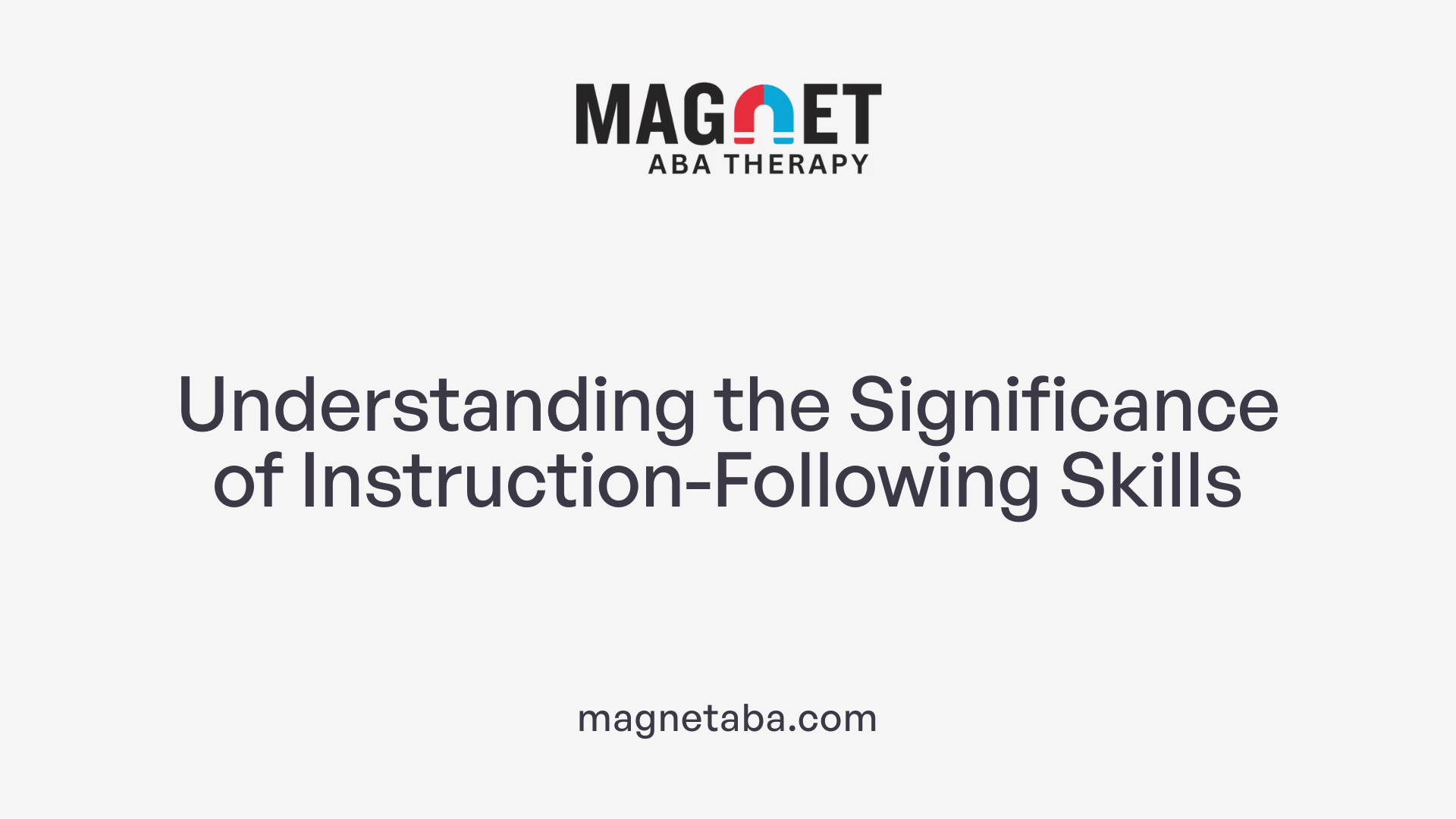 Understanding the Significance of Instruction-Following Skills