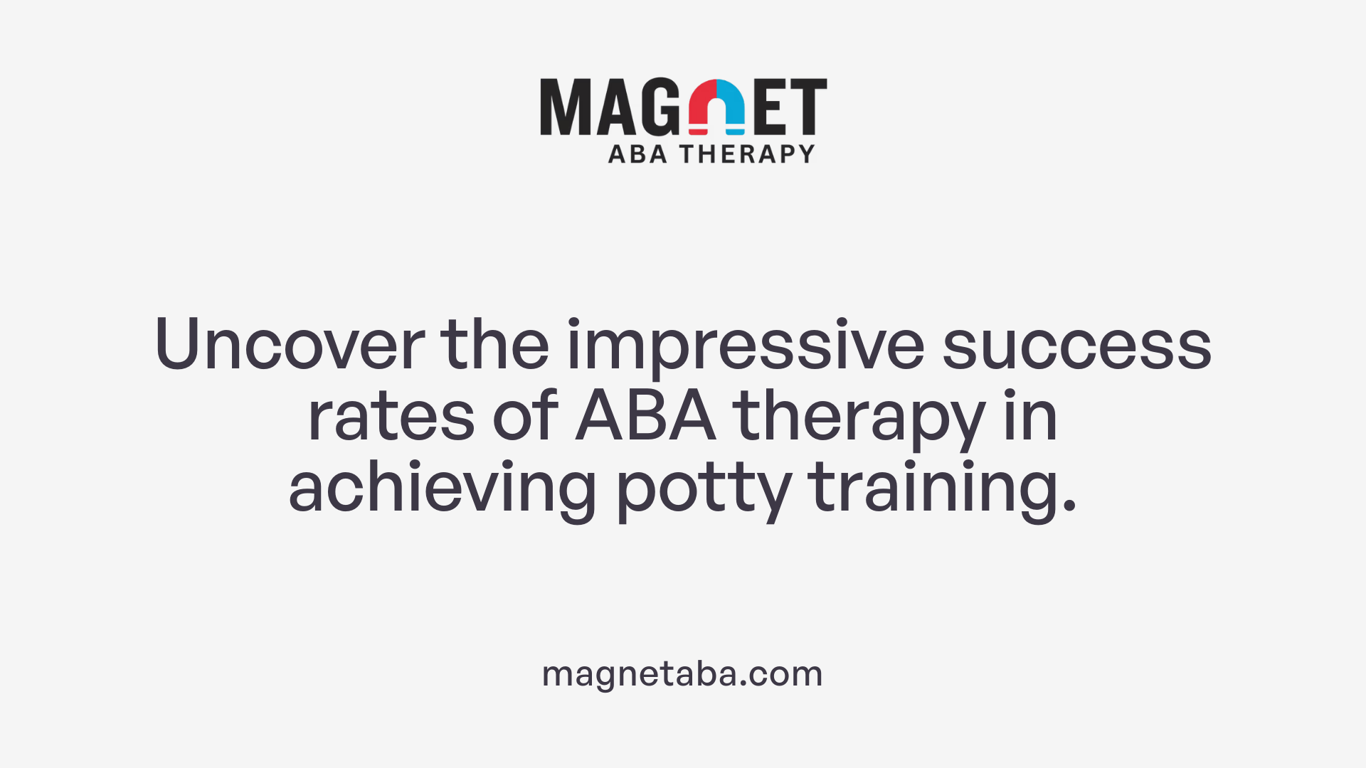 Uncover the impressive success rates of ABA therapy in achieving potty training.