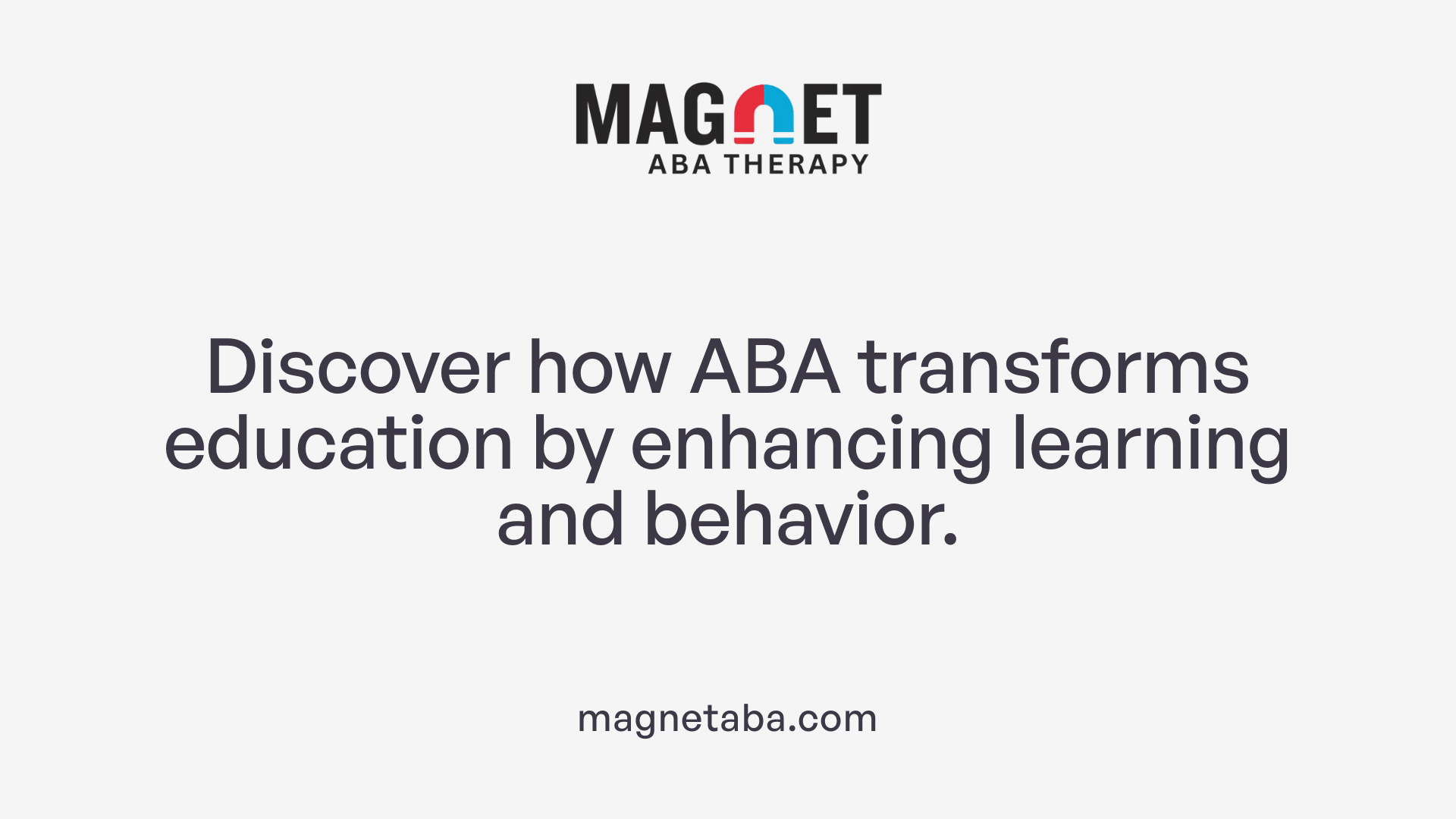 Discover how ABA transforms education by enhancing learning and behavior.