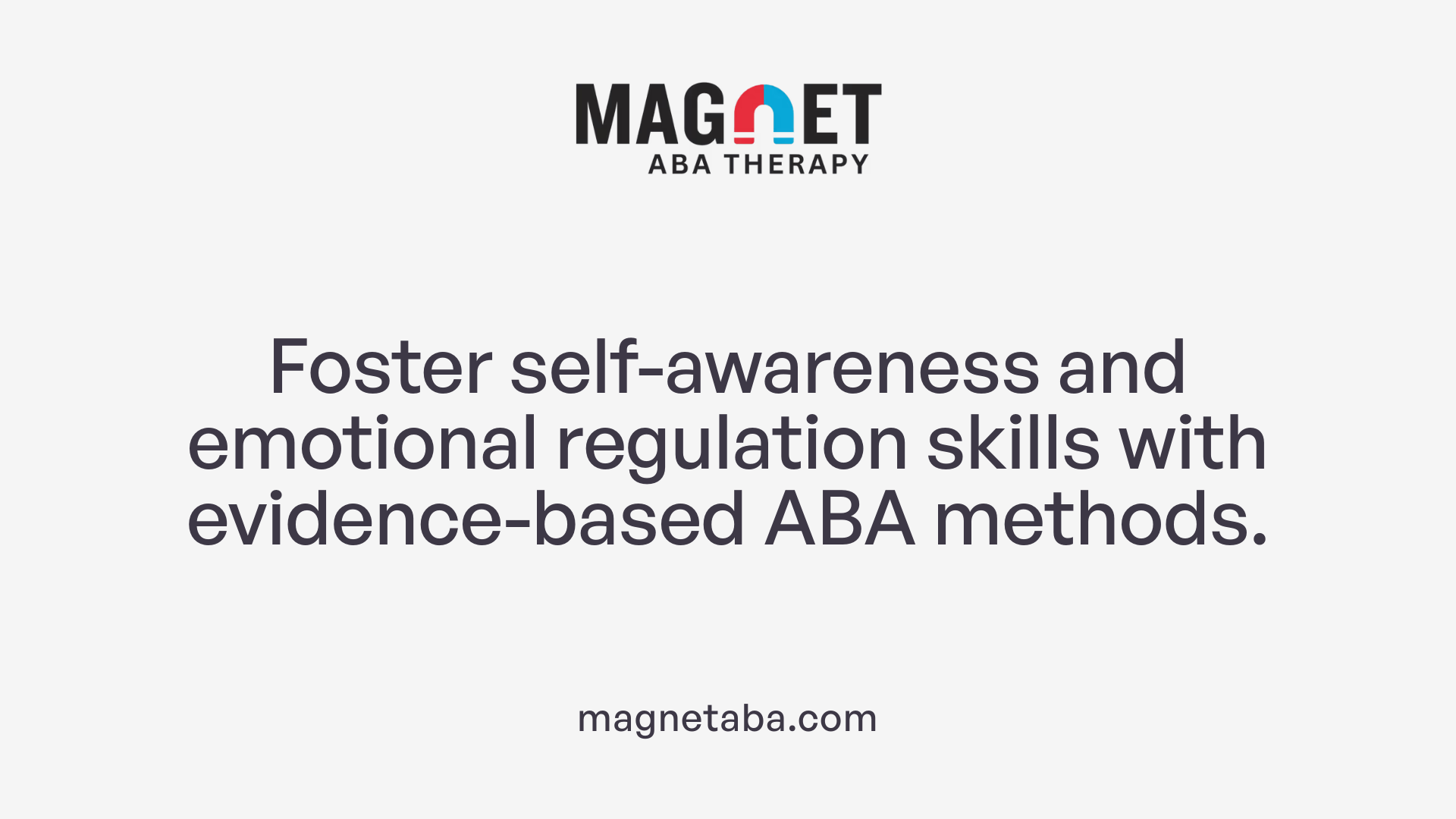 Foster self-awareness and emotional regulation skills with evidence-based ABA methods.