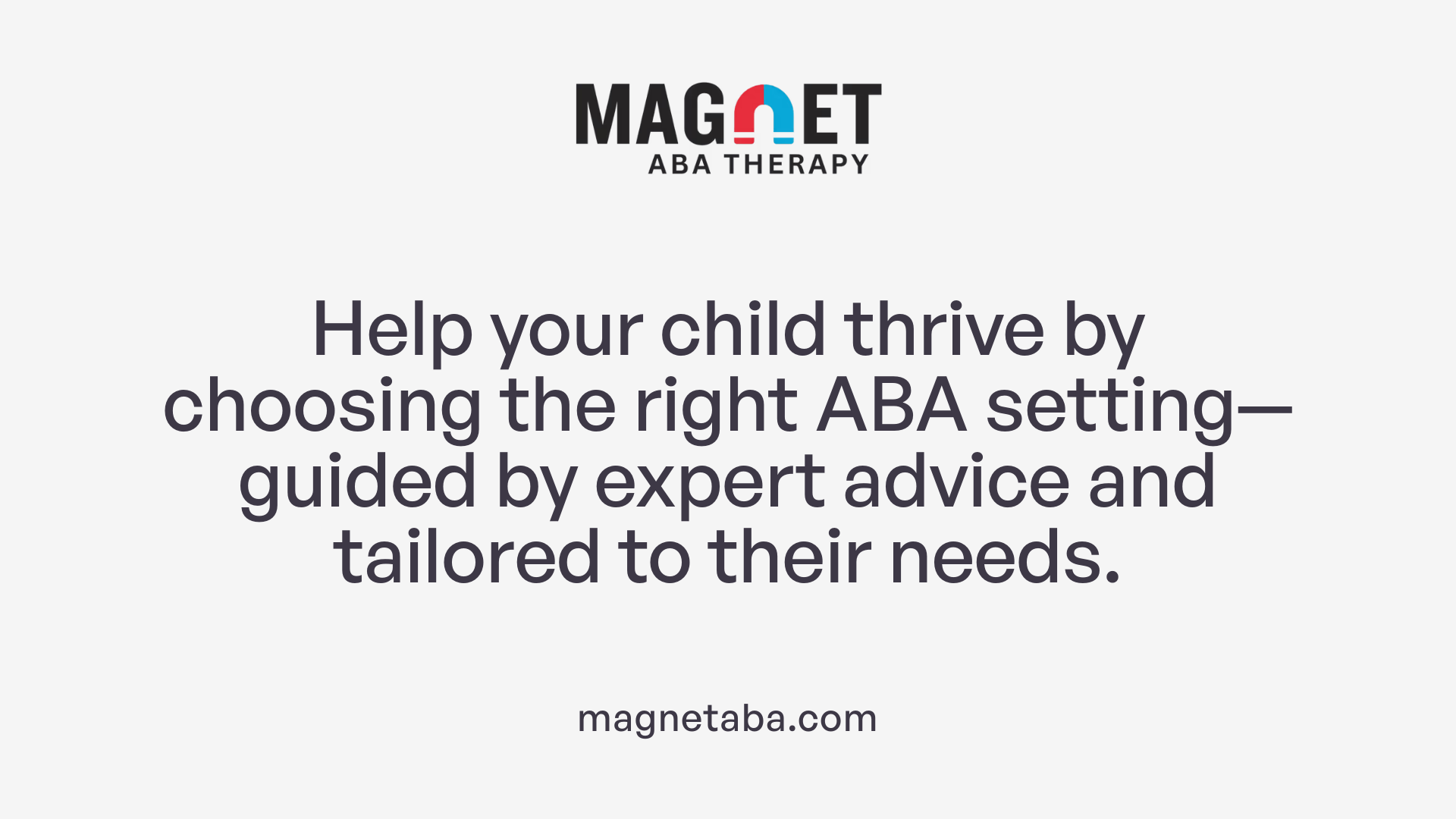 Help your child thrive by choosing the right ABA setting—guided by expert advice and tailored to their needs.