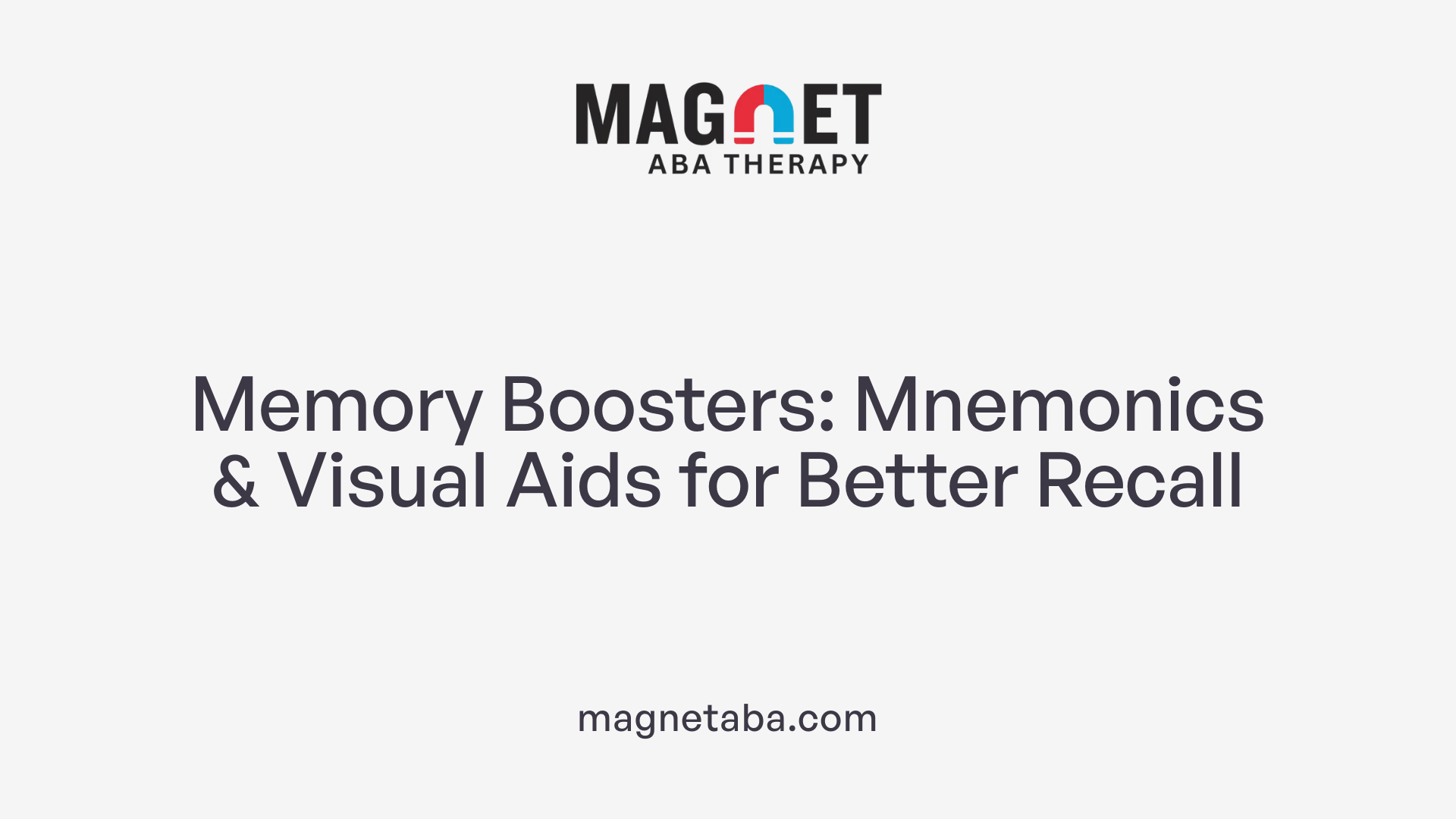 Memory Boosters: Mnemonics &amp; Visual Aids for Better Recall