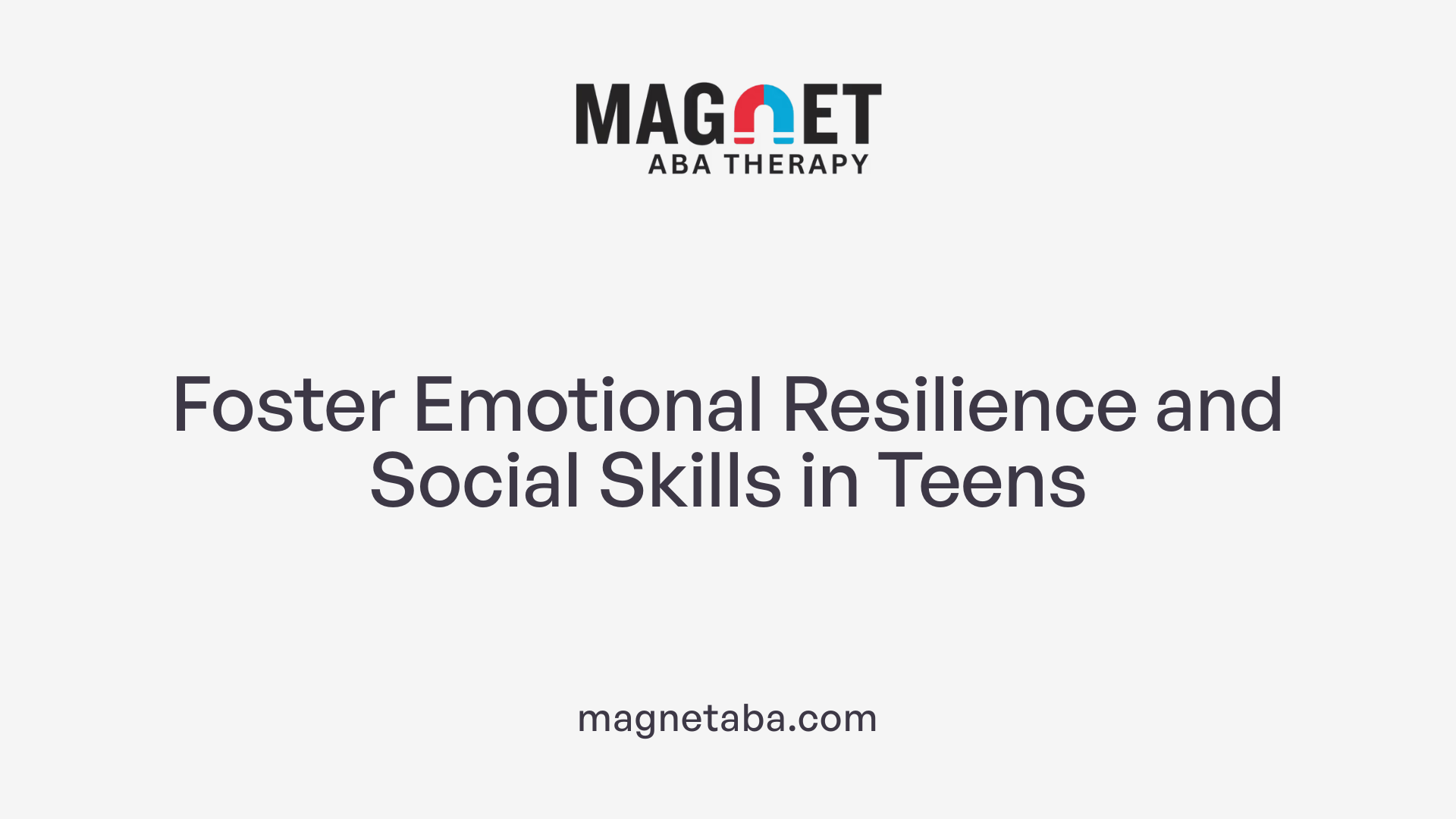Foster Emotional Resilience and Social Skills in Teens