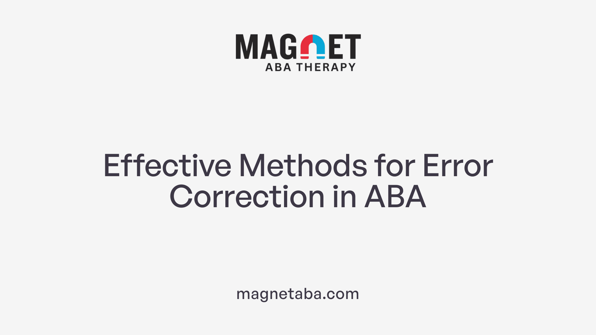 Effective Methods for Error Correction in ABA