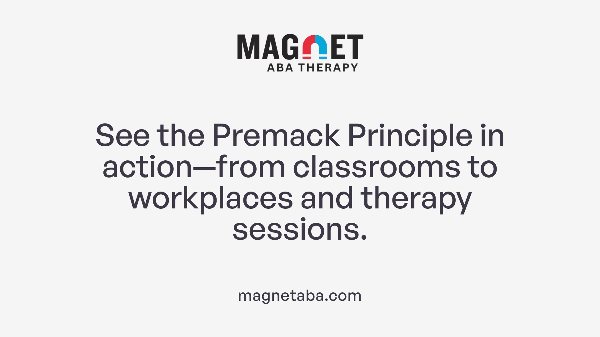 See the Premack Principle in action—from classrooms to workplaces and therapy sessions.