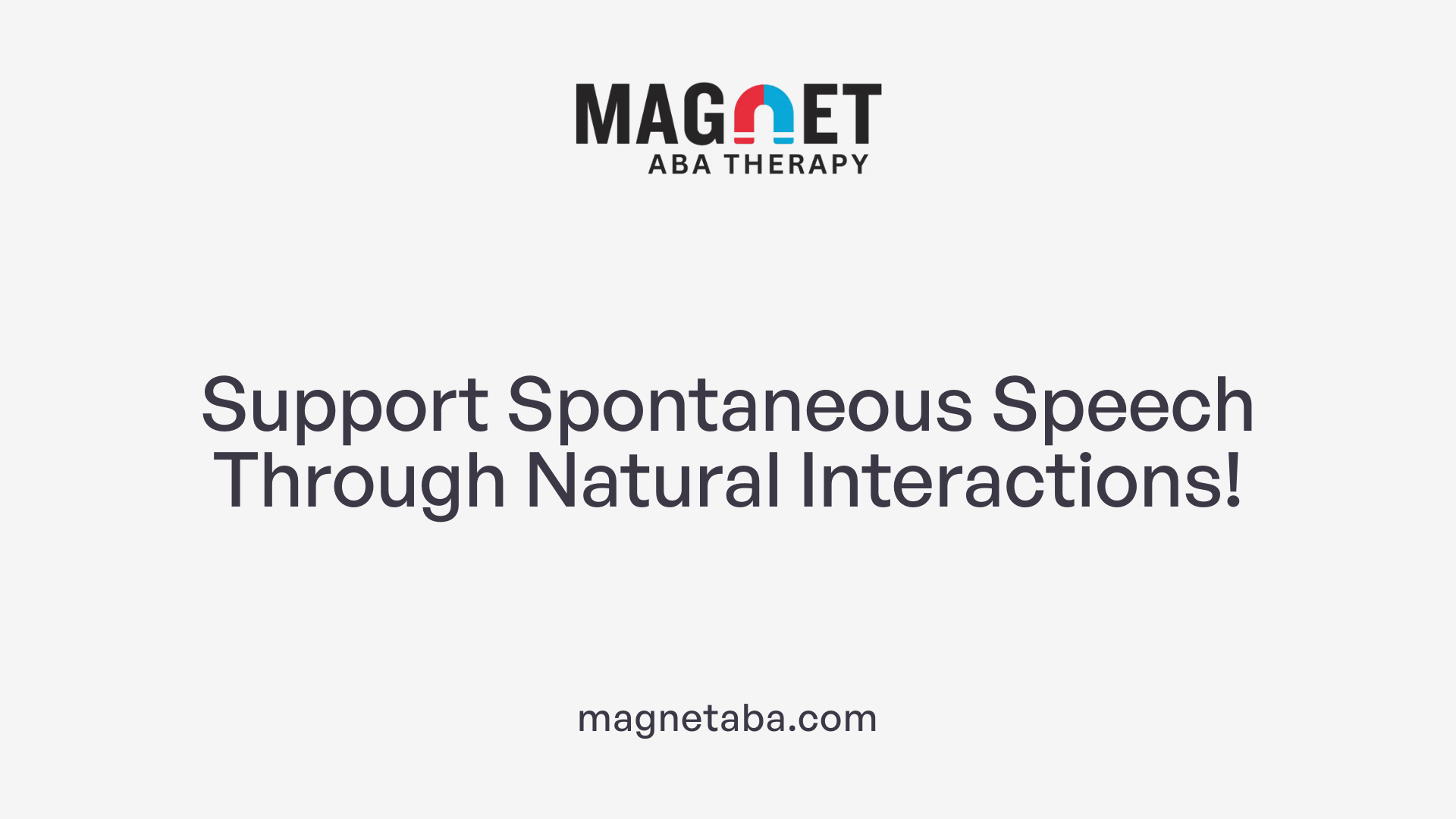 Support Spontaneous Speech Through Natural Interactions!