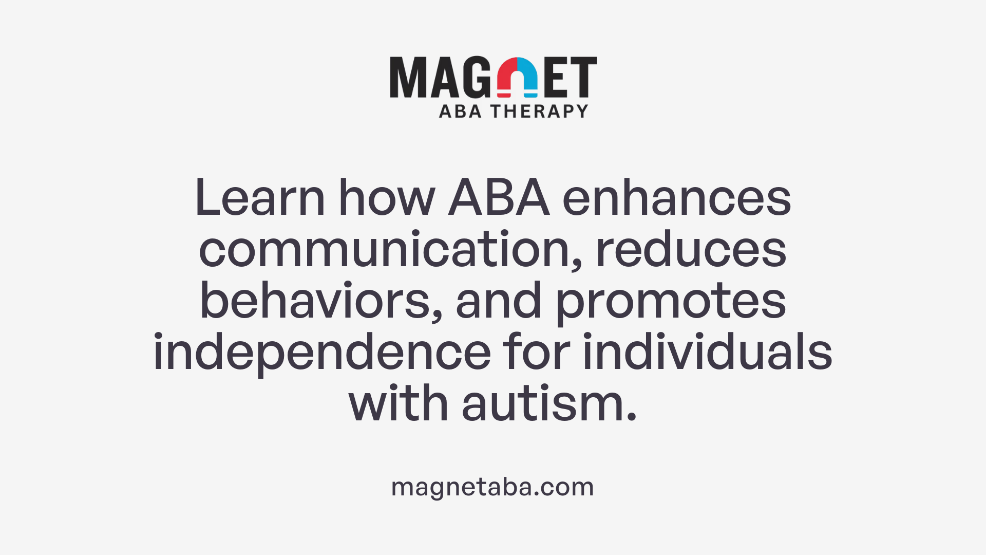Learn how ABA enhances communication, reduces behaviors, and promotes independence for individuals with autism.