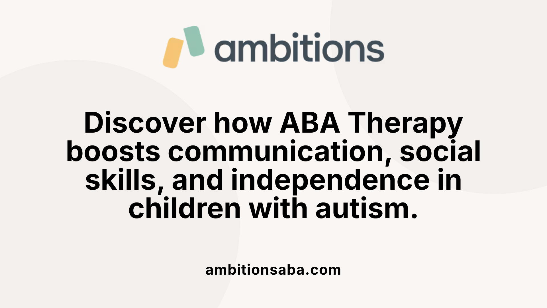 Discover how ABA Therapy boosts communication, social skills, and independence in children with autism.