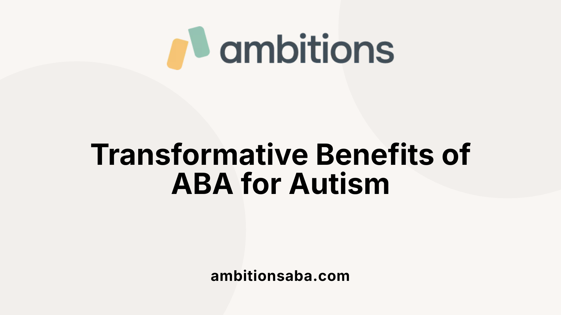 Transformative Benefits of ABA for Autism
