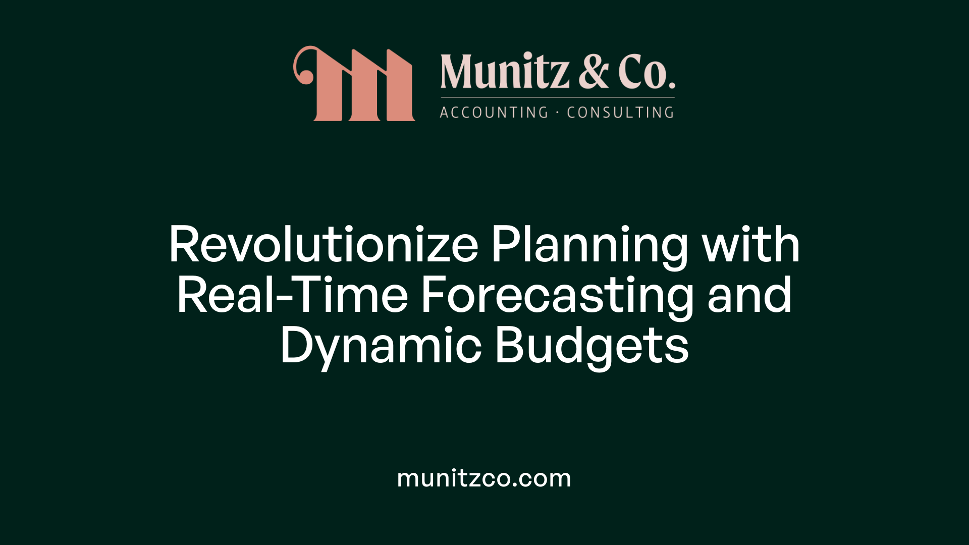 Revolutionize Planning with Real-Time Forecasting and Dynamic Budgets