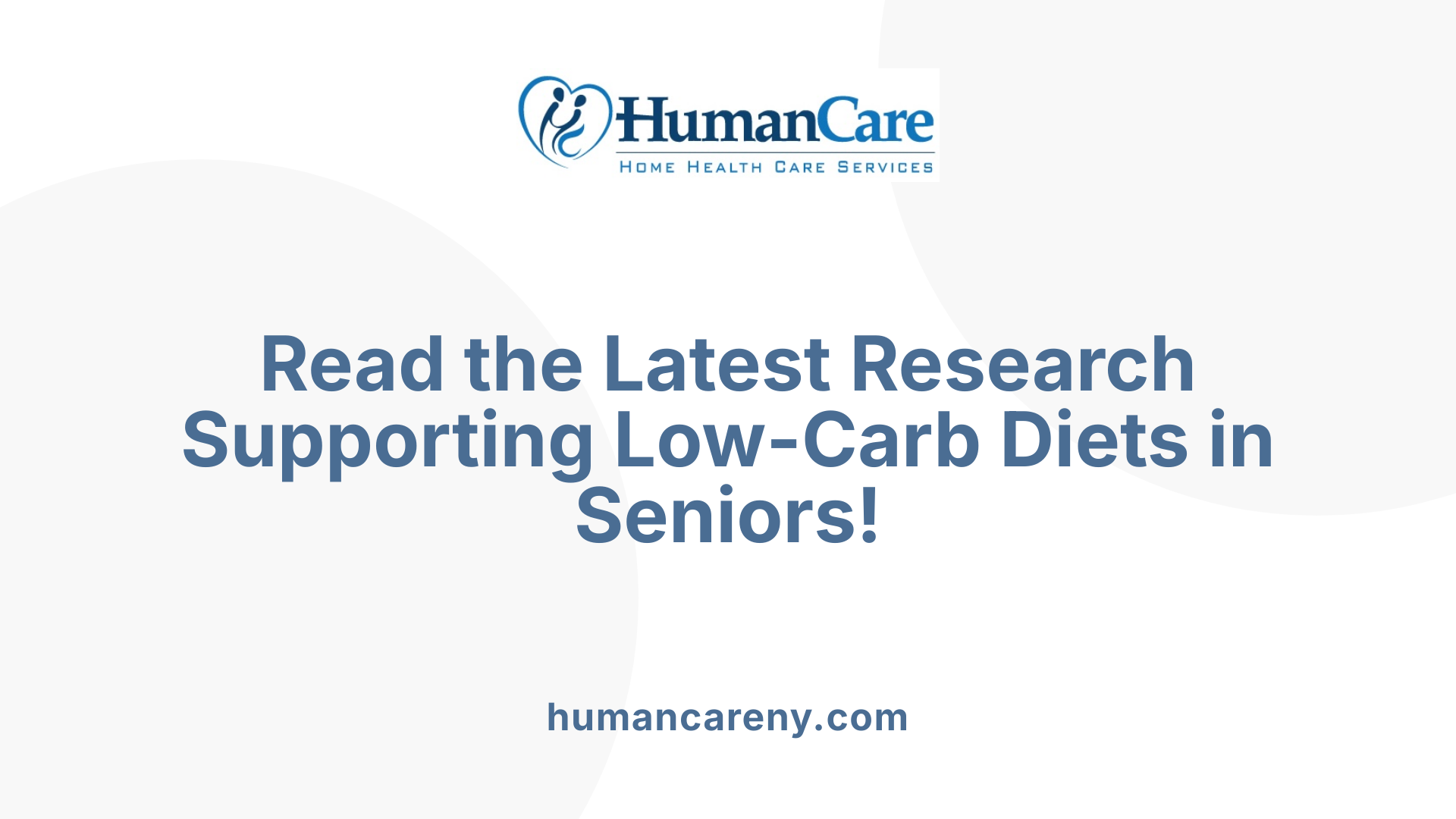 Read the Latest Research Supporting Low-Carb Diets in Seniors!