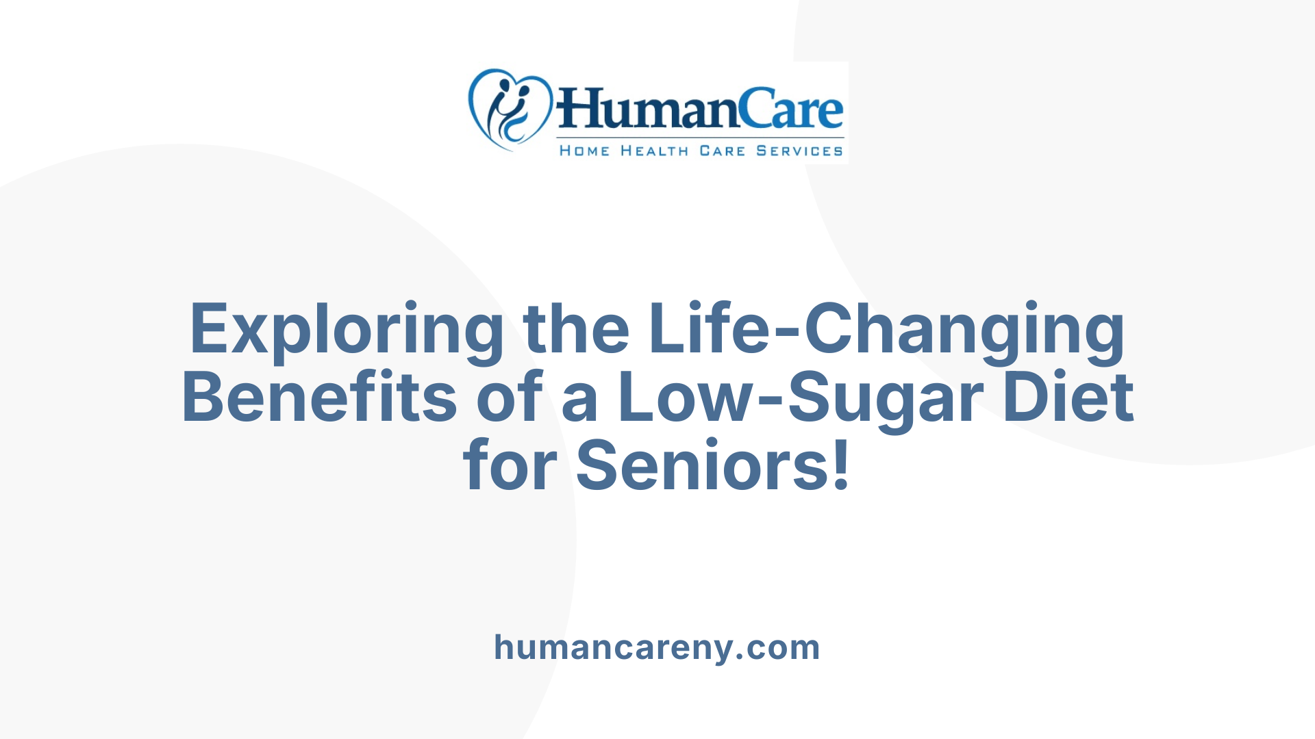 Exploring the Life-Changing Benefits of a Low-Sugar Diet for Seniors!