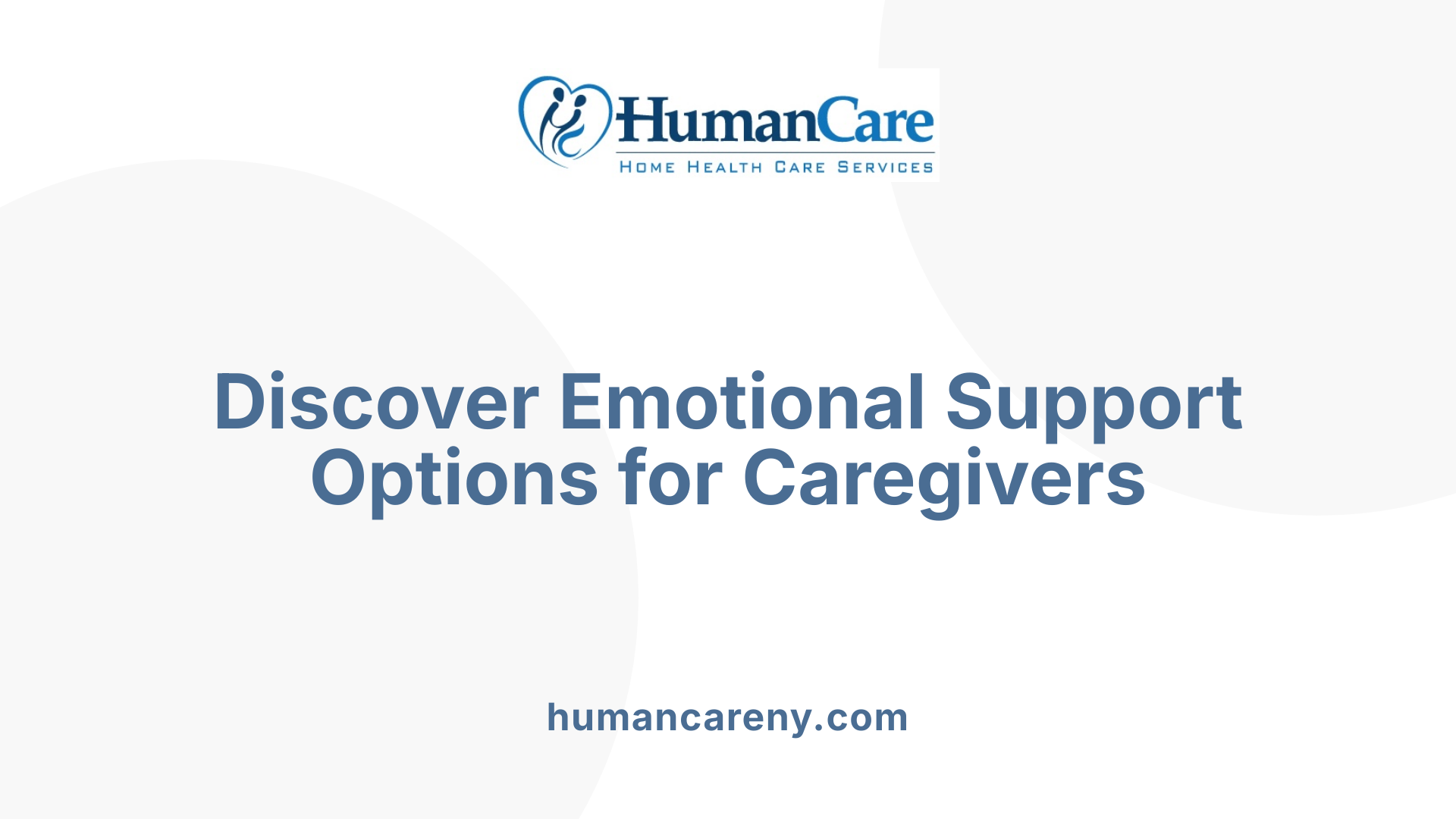 Discover Emotional Support Options for Caregivers