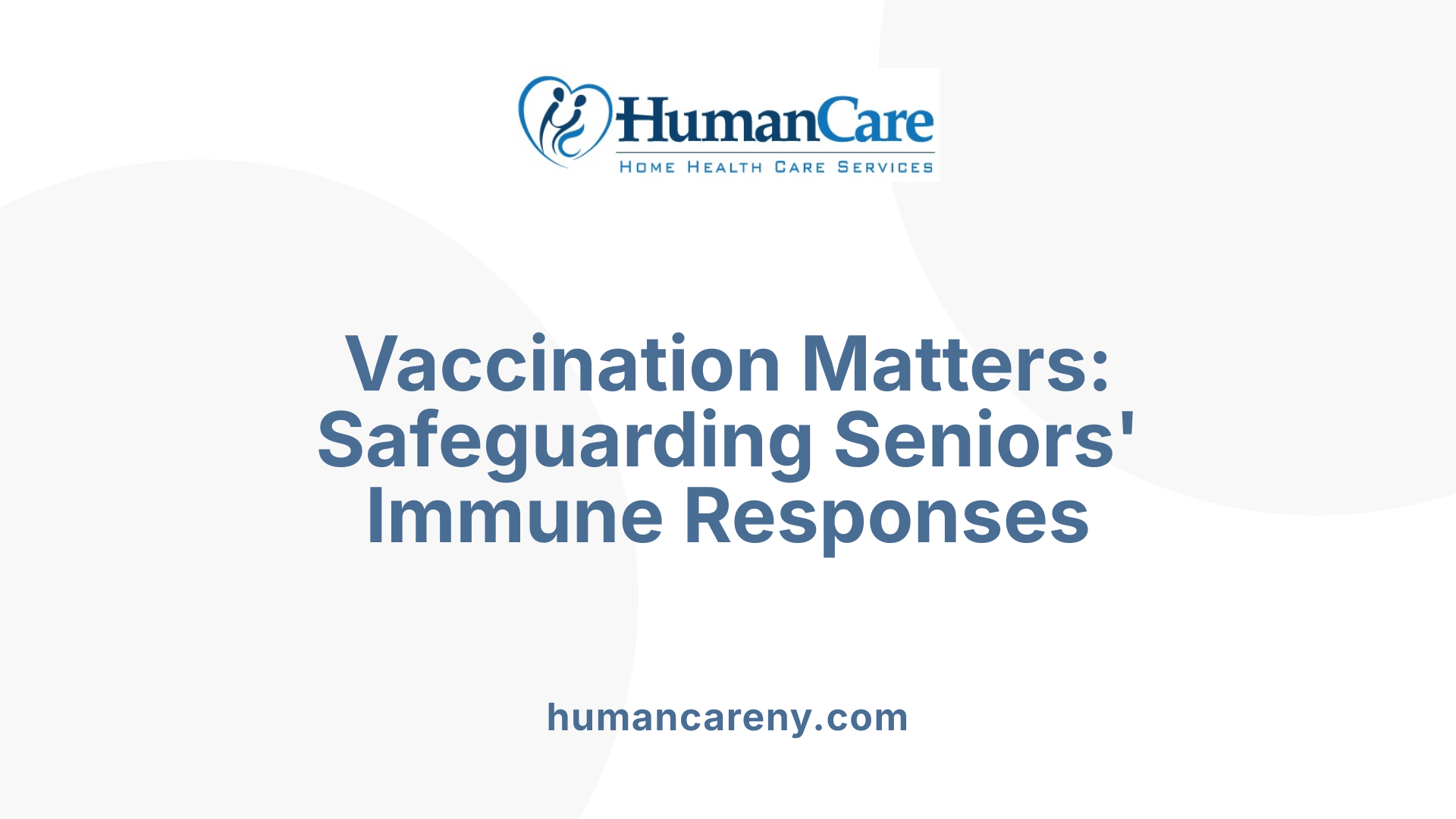Vaccination Matters: Safeguarding Seniors' Immune Responses