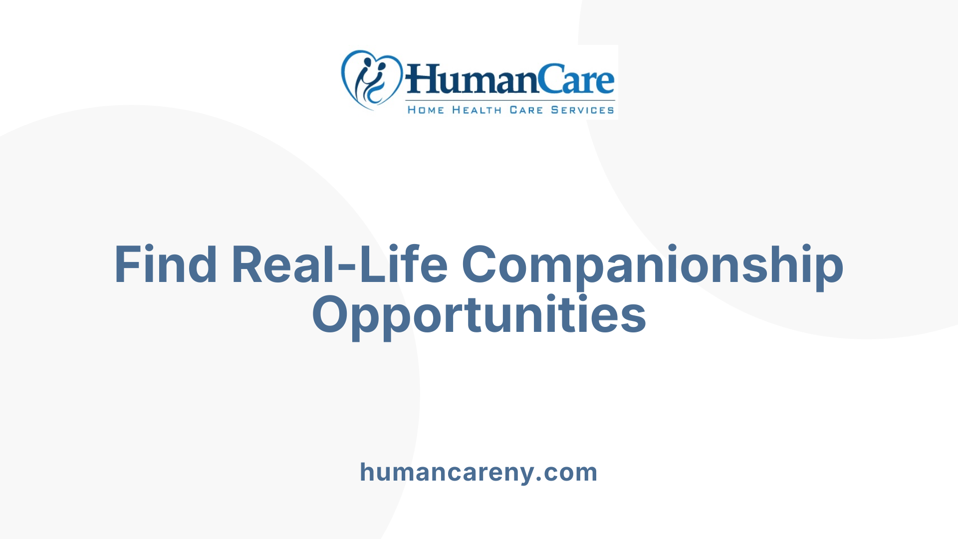 Find Real-Life Companionship Opportunities
