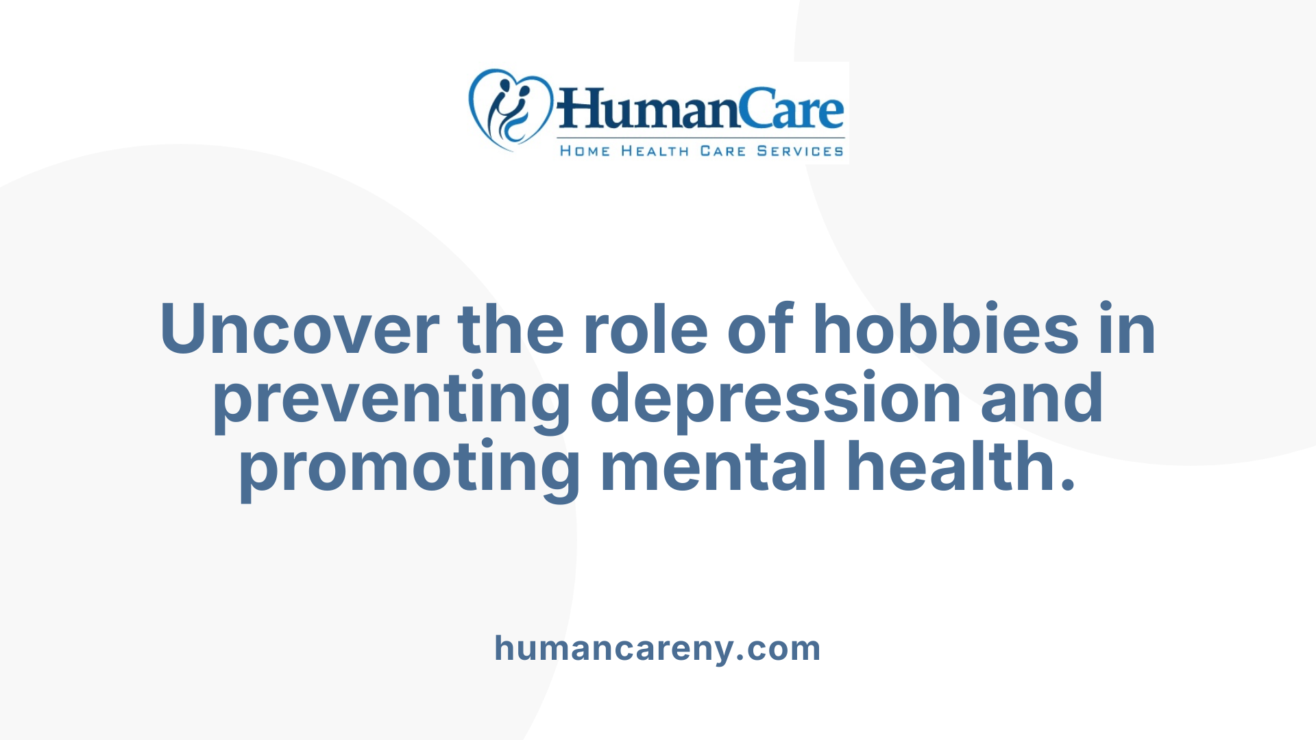 Uncover the role of hobbies in preventing depression and promoting mental health.