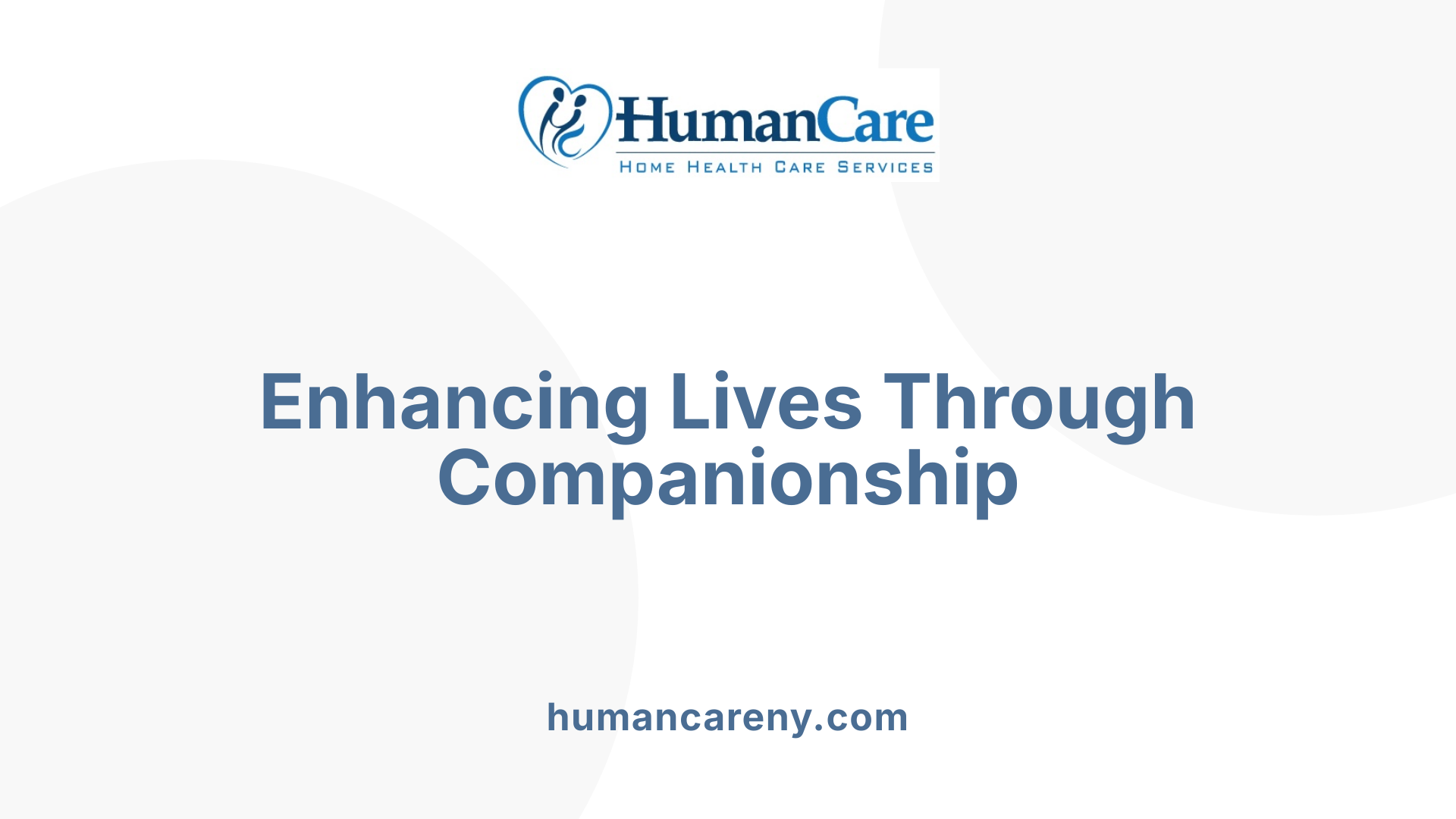 Enhancing Lives Through Companionship