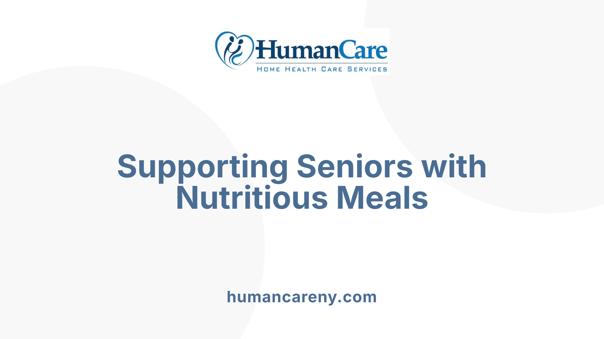 Supporting Seniors with Nutritious Meals
