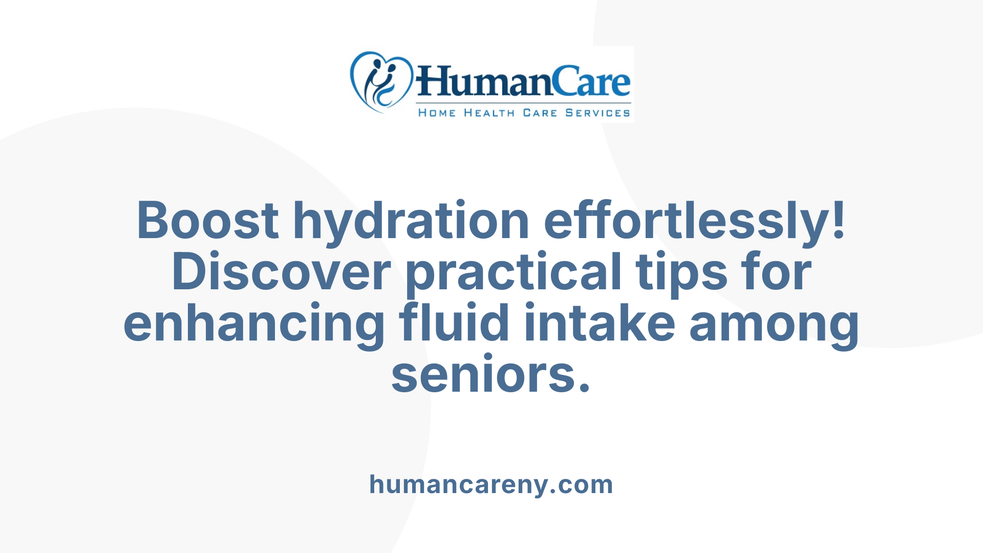 Boost hydration effortlessly! Discover practical tips for enhancing fluid intake among seniors.