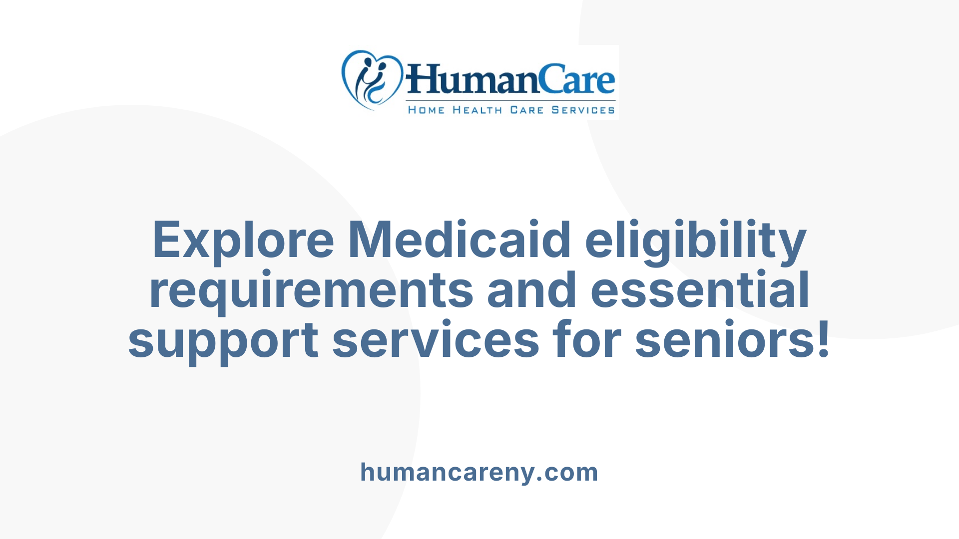 Explore Medicaid eligibility requirements and essential support services for seniors!