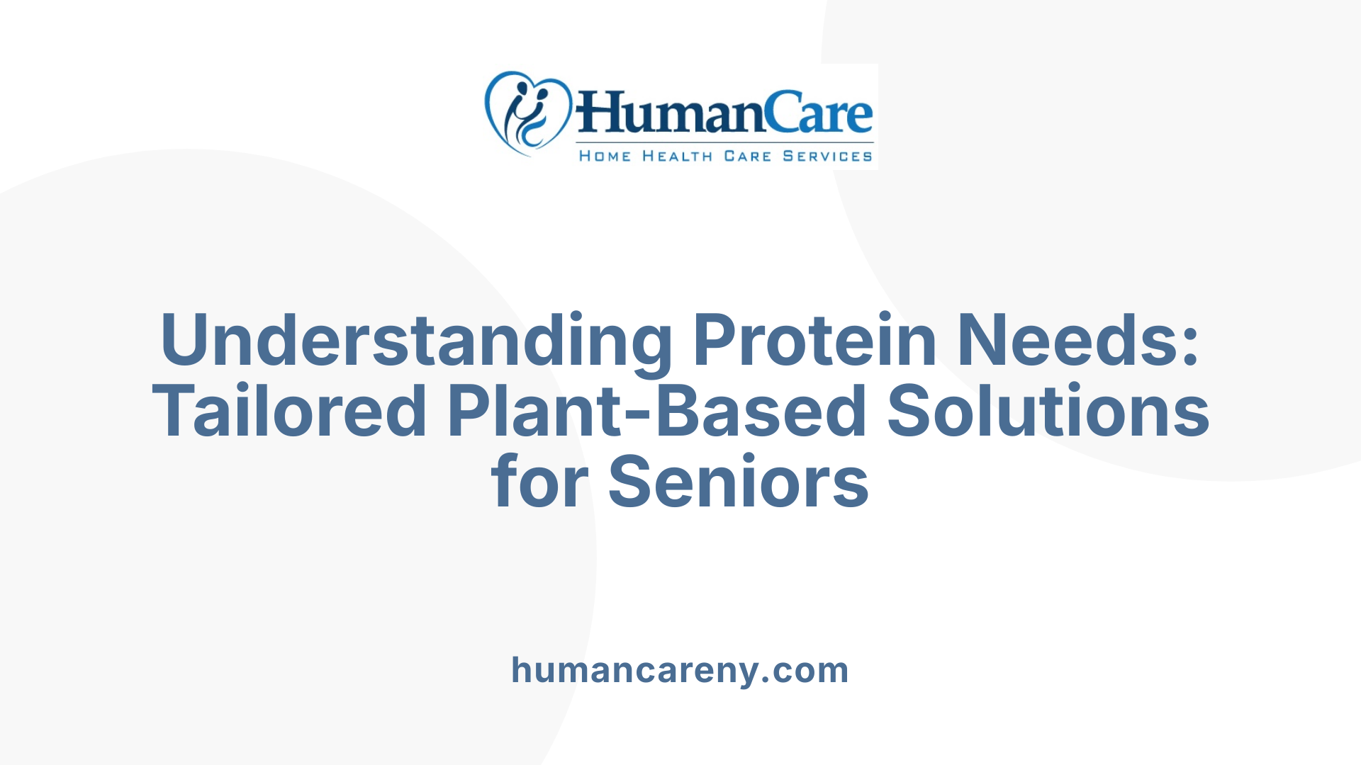 Understanding Protein Needs: Tailored Plant-Based Solutions for Seniors