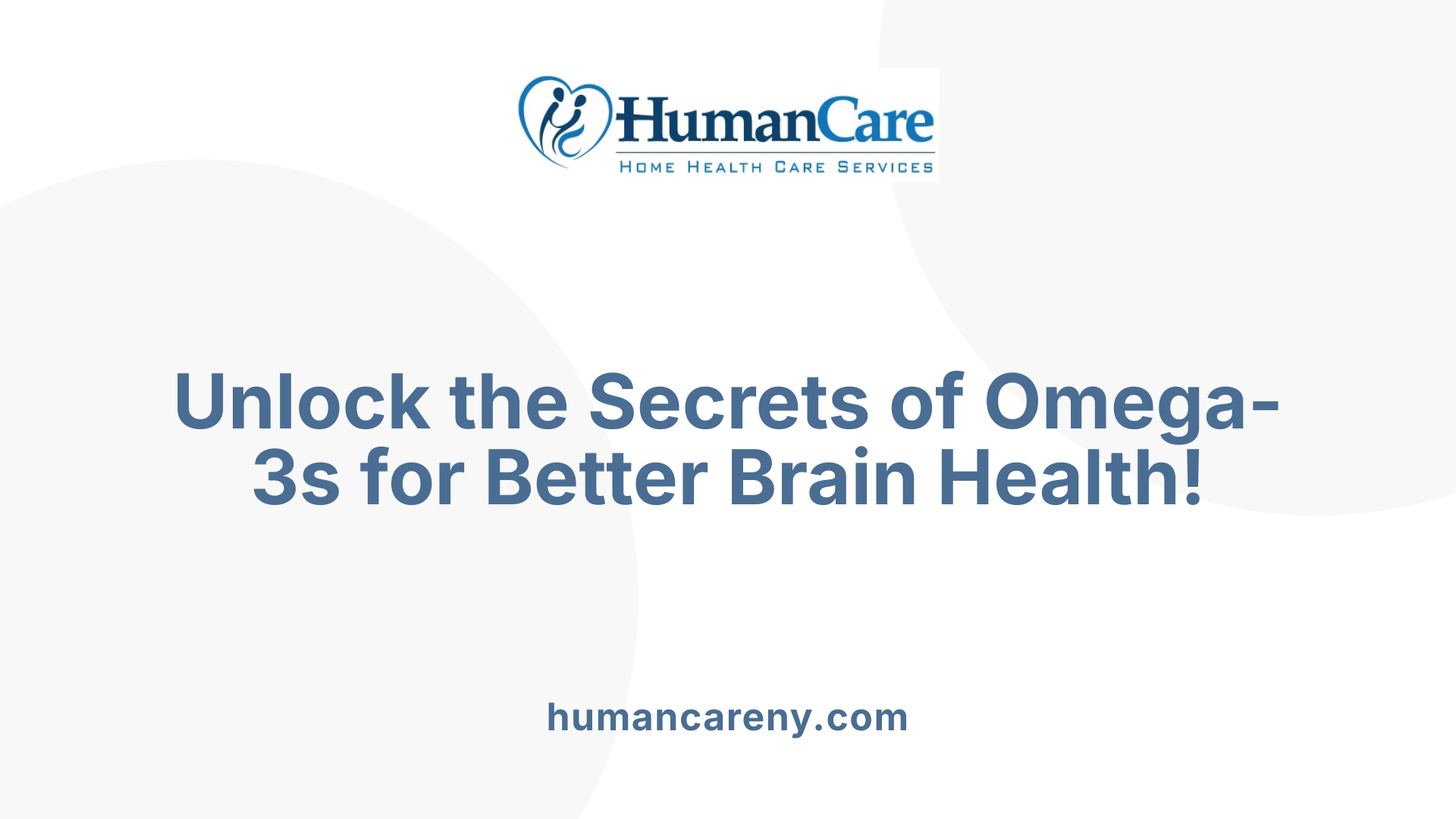 Unlock the Secrets of Omega-3s for Better Brain Health!
