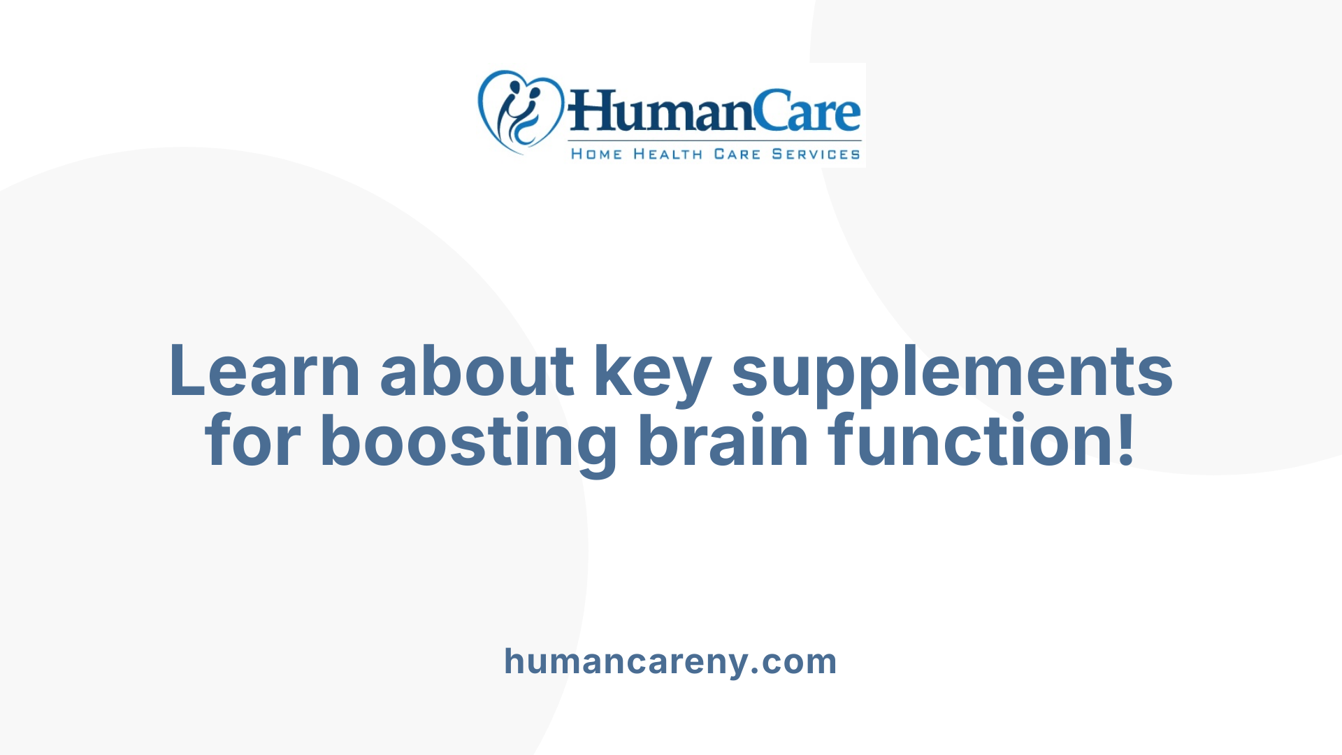 Learn about key supplements for boosting brain function!