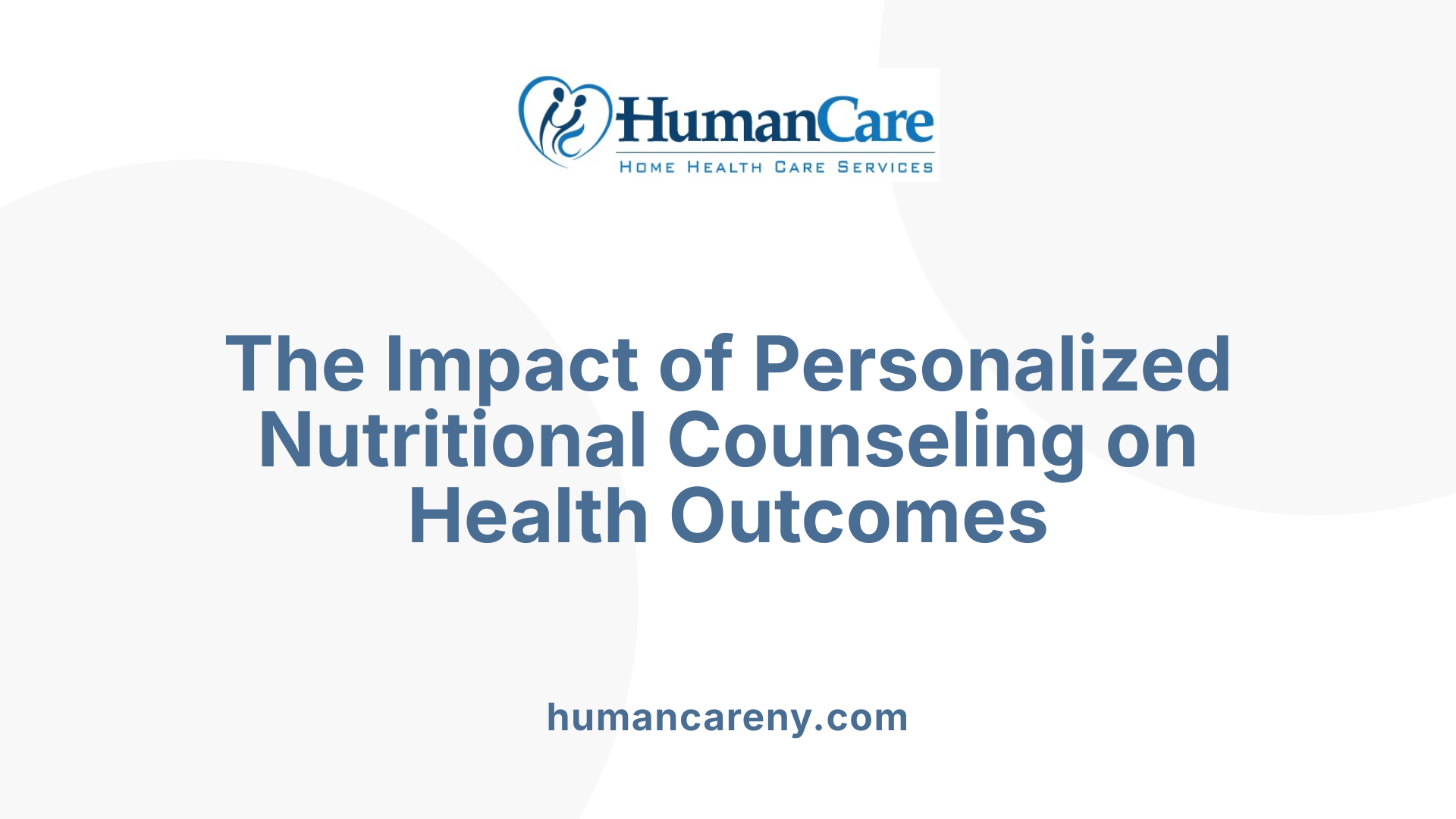 The Impact of Personalized Nutritional Counseling on Health Outcomes