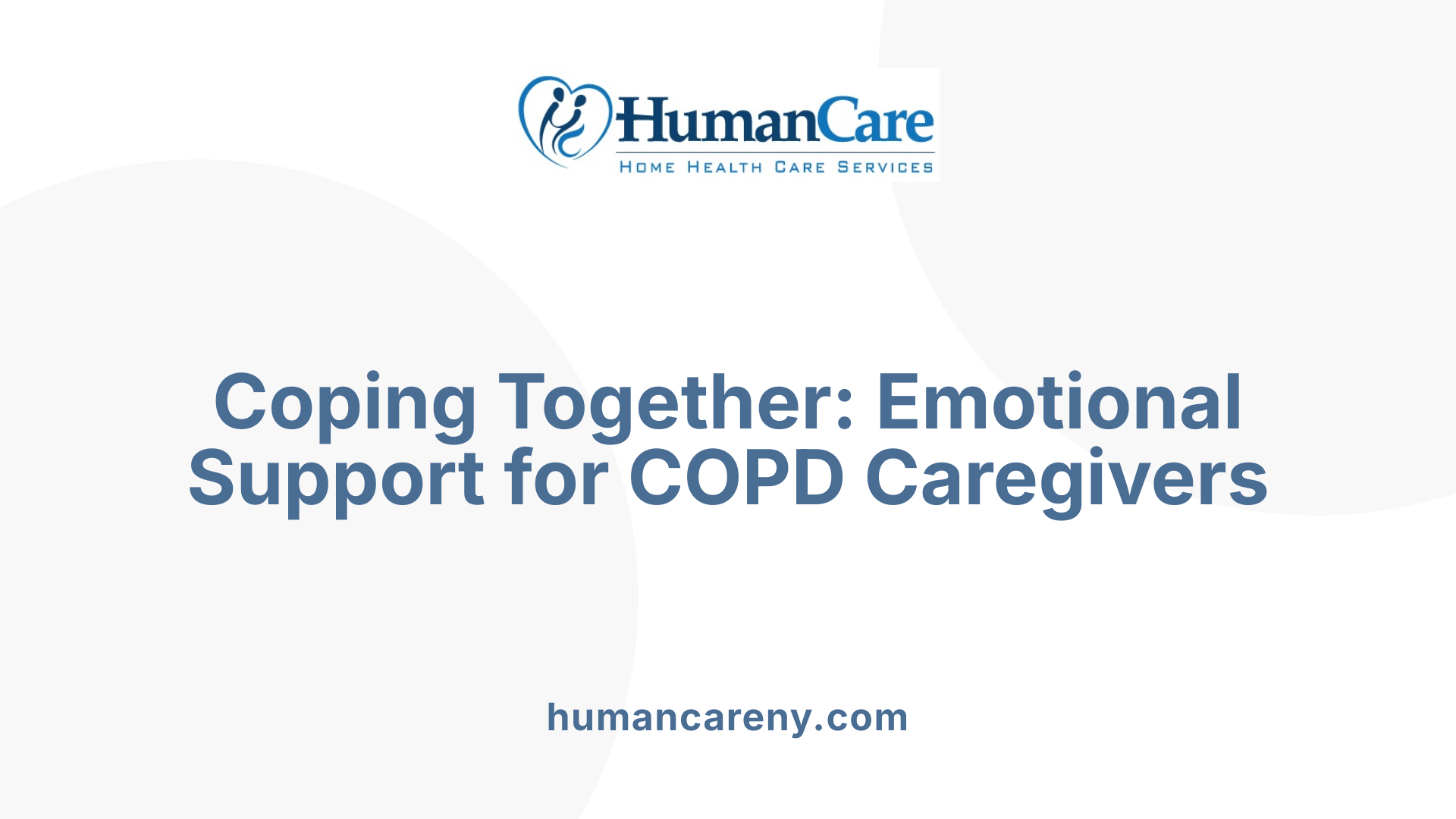 Coping Together: Emotional Support for COPD Caregivers