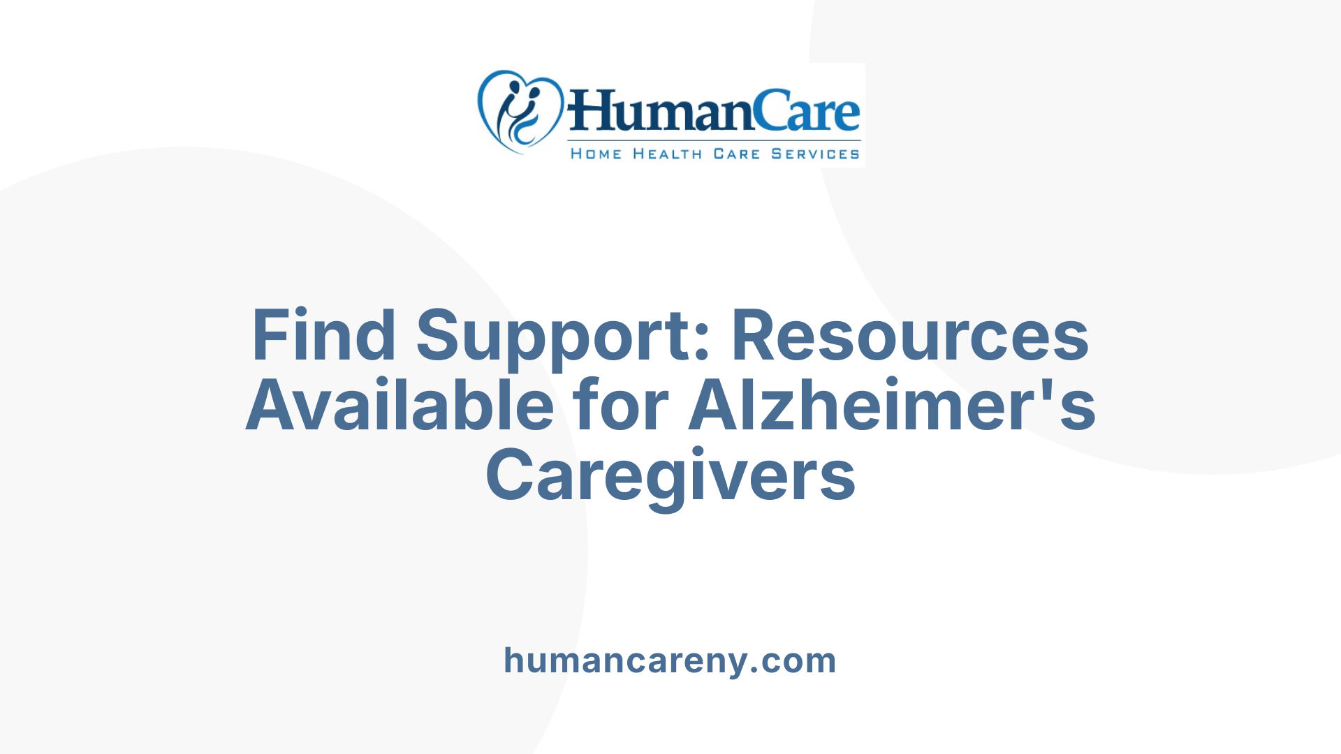 Find Support: Resources Available for Alzheimer's Caregivers