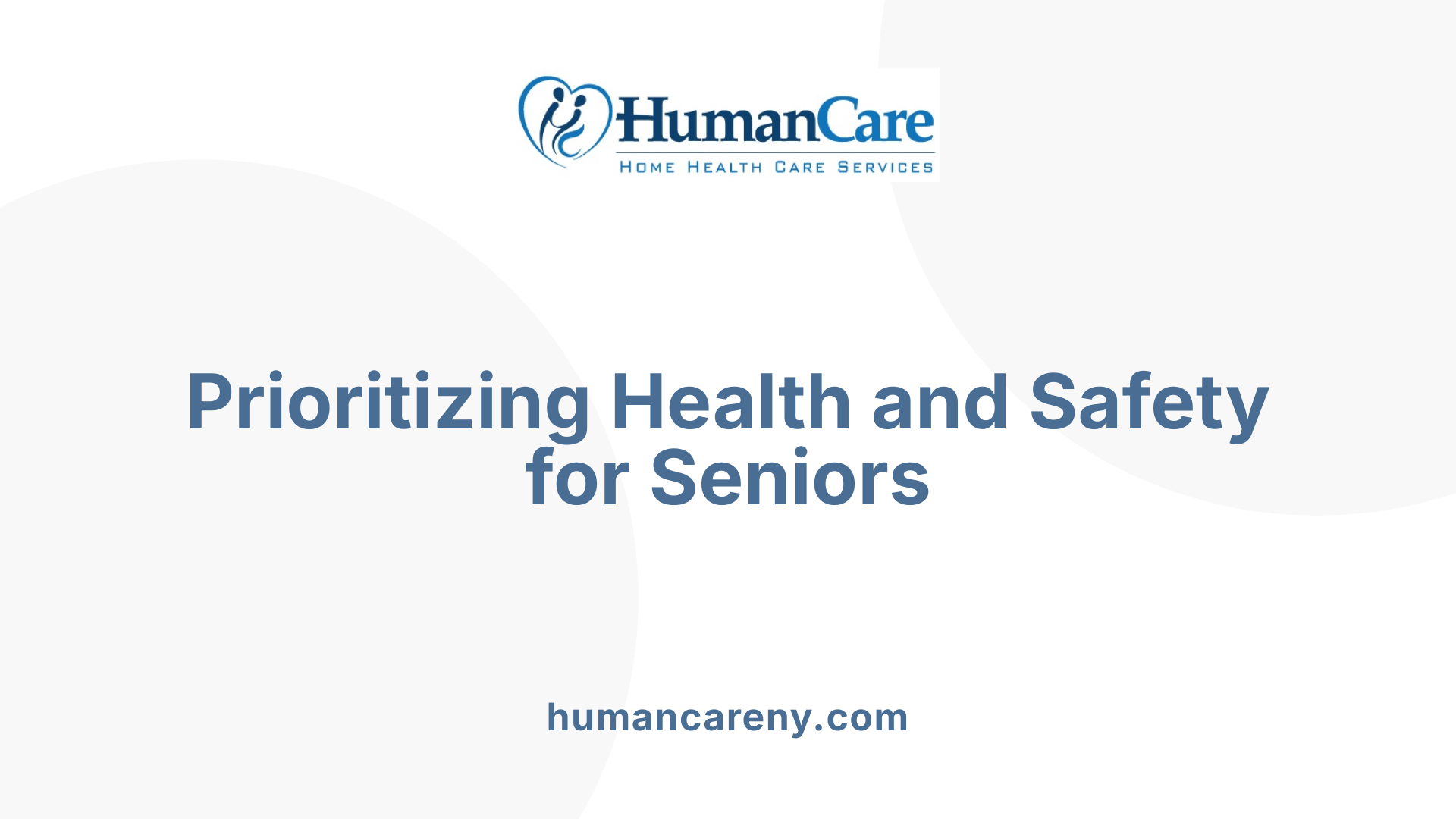 Prioritizing Health and Safety for Seniors