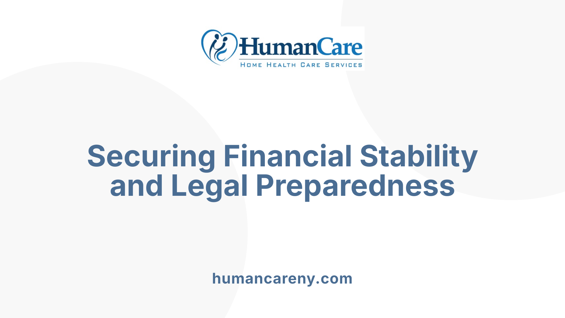 Securing Financial Stability and Legal Preparedness