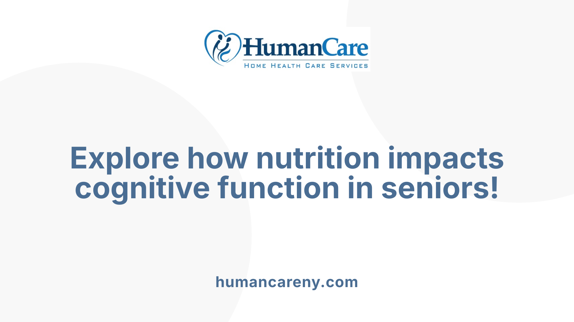 Explore how nutrition impacts cognitive function in seniors!