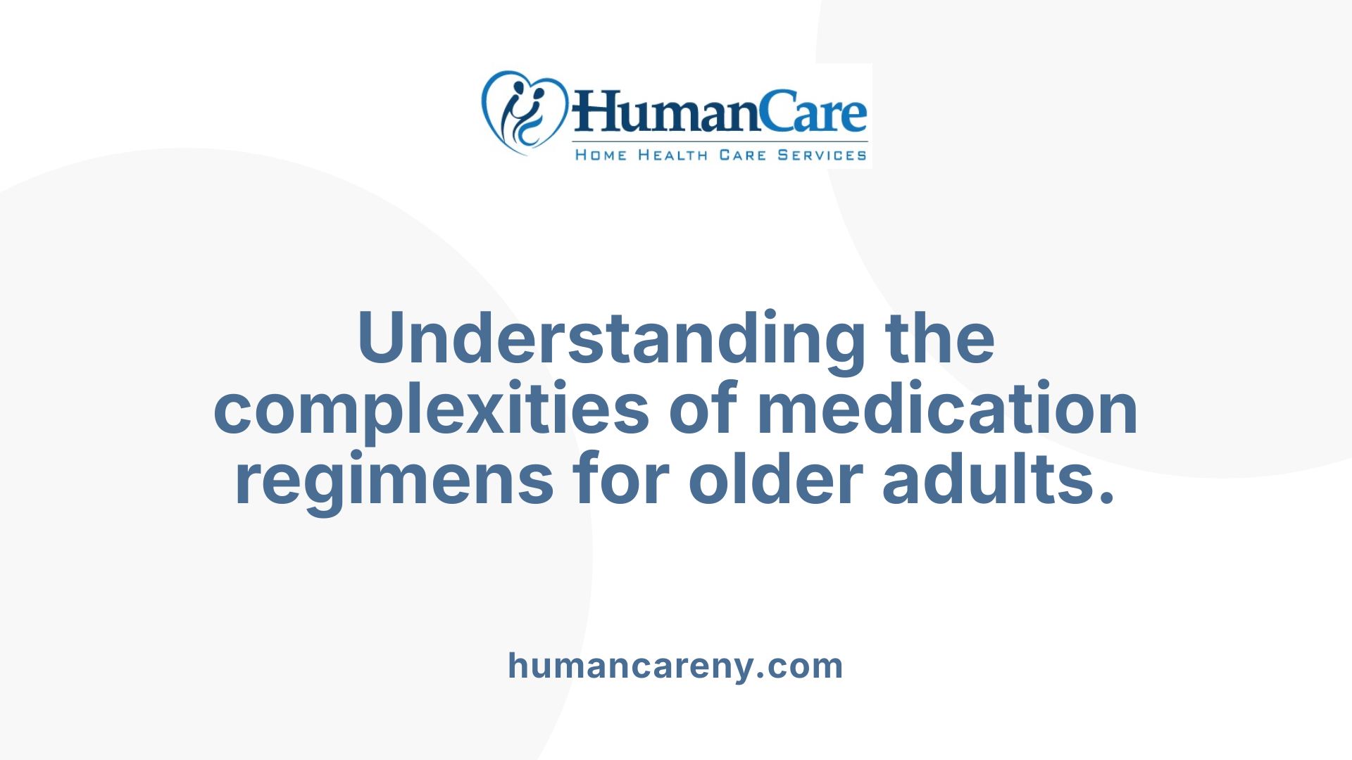 Understanding the complexities of medication regimens for older adults.