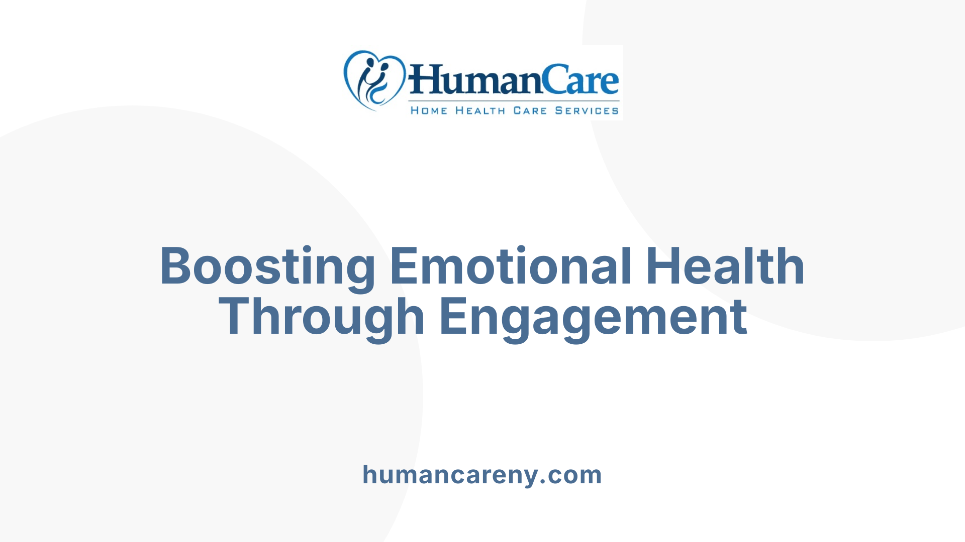Boosting Emotional Health Through Engagement