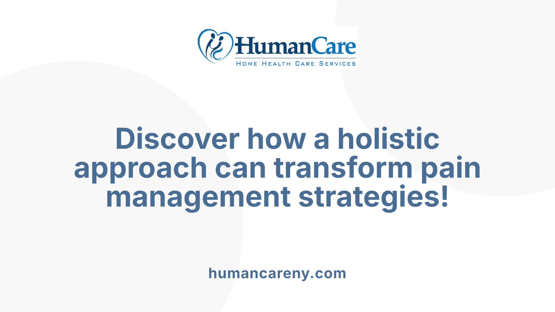 Discover how a holistic approach can transform pain management strategies!